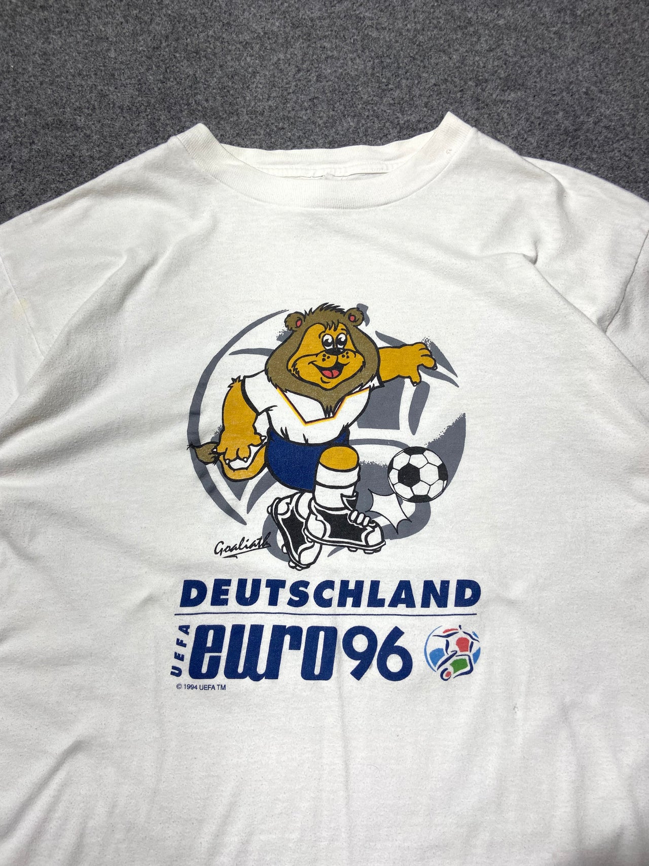 90s Euro96 single stitch tee (S)