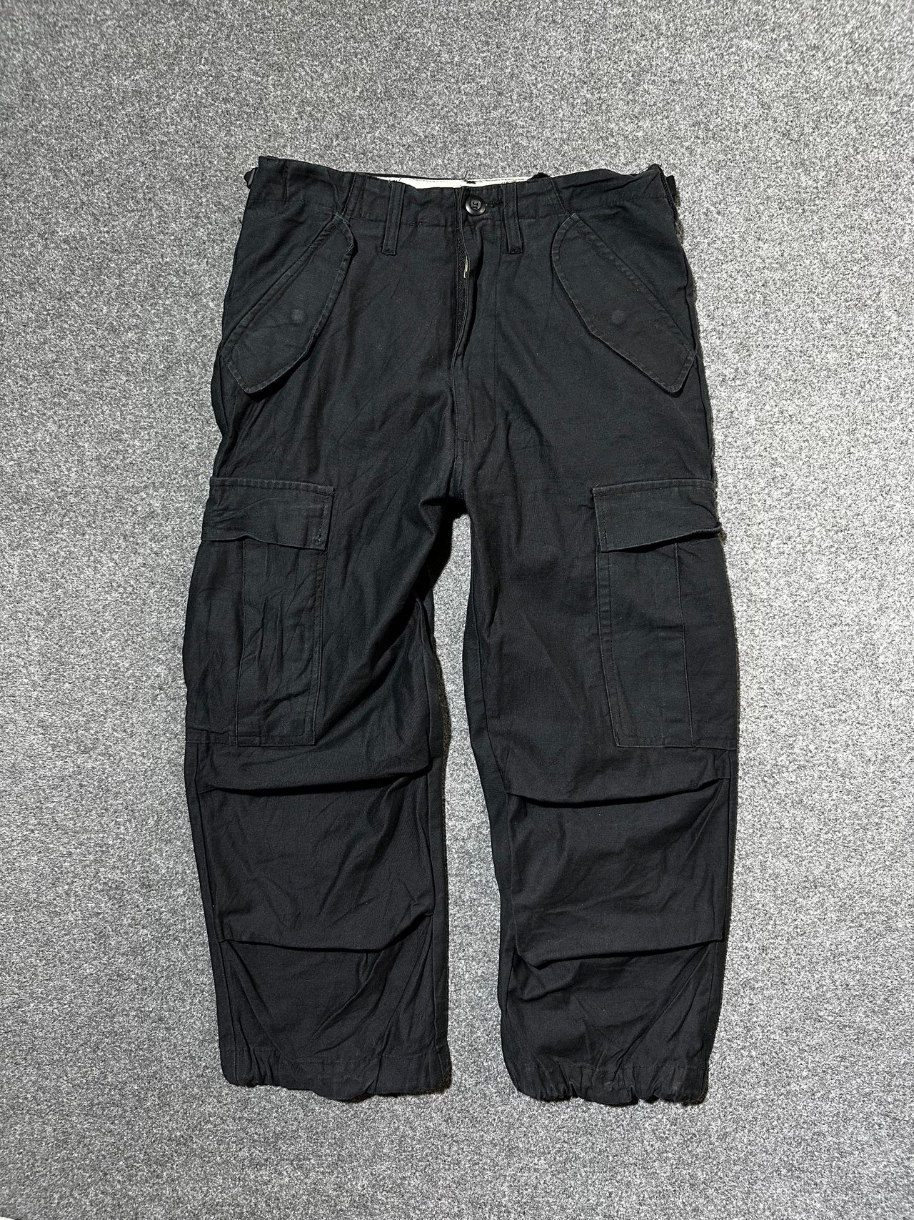 Vintage black cargo pant (27)