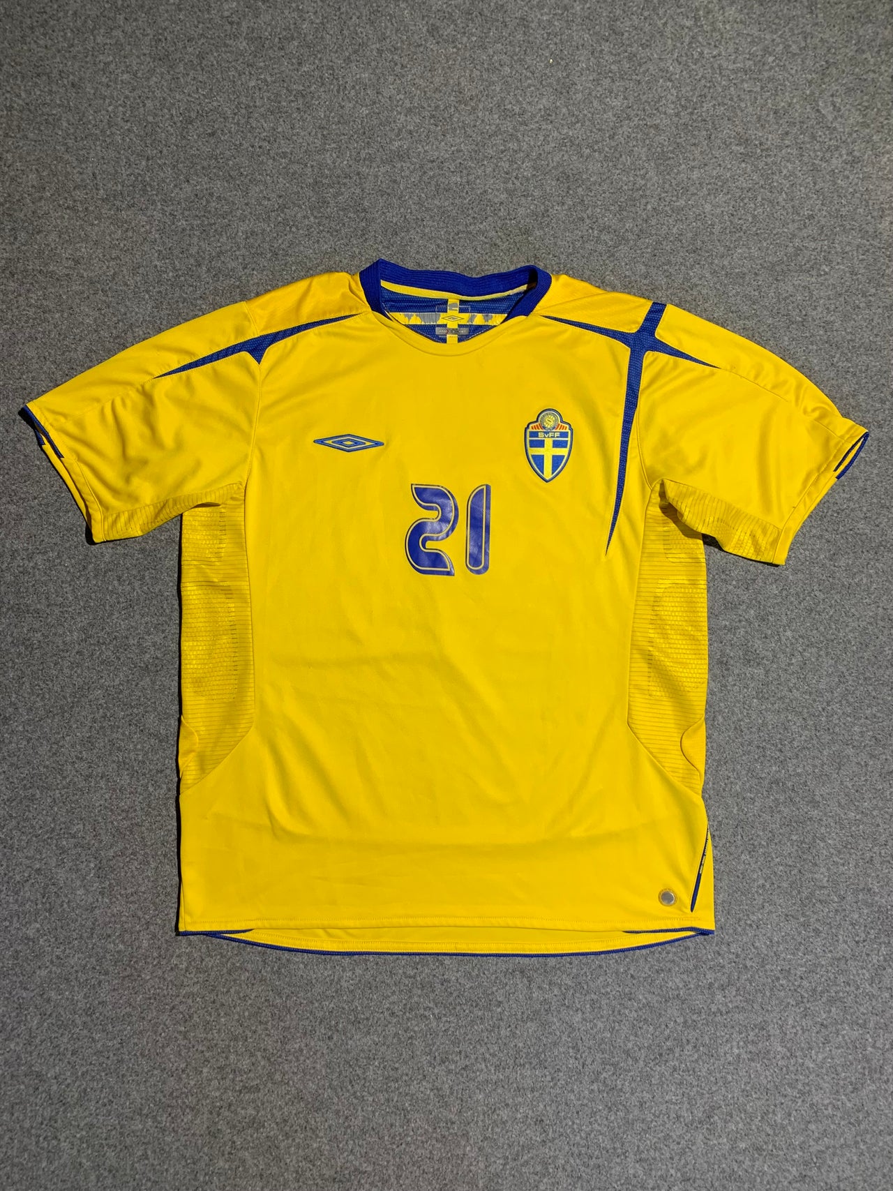 Sweden Umbro Jersey 2006-2008