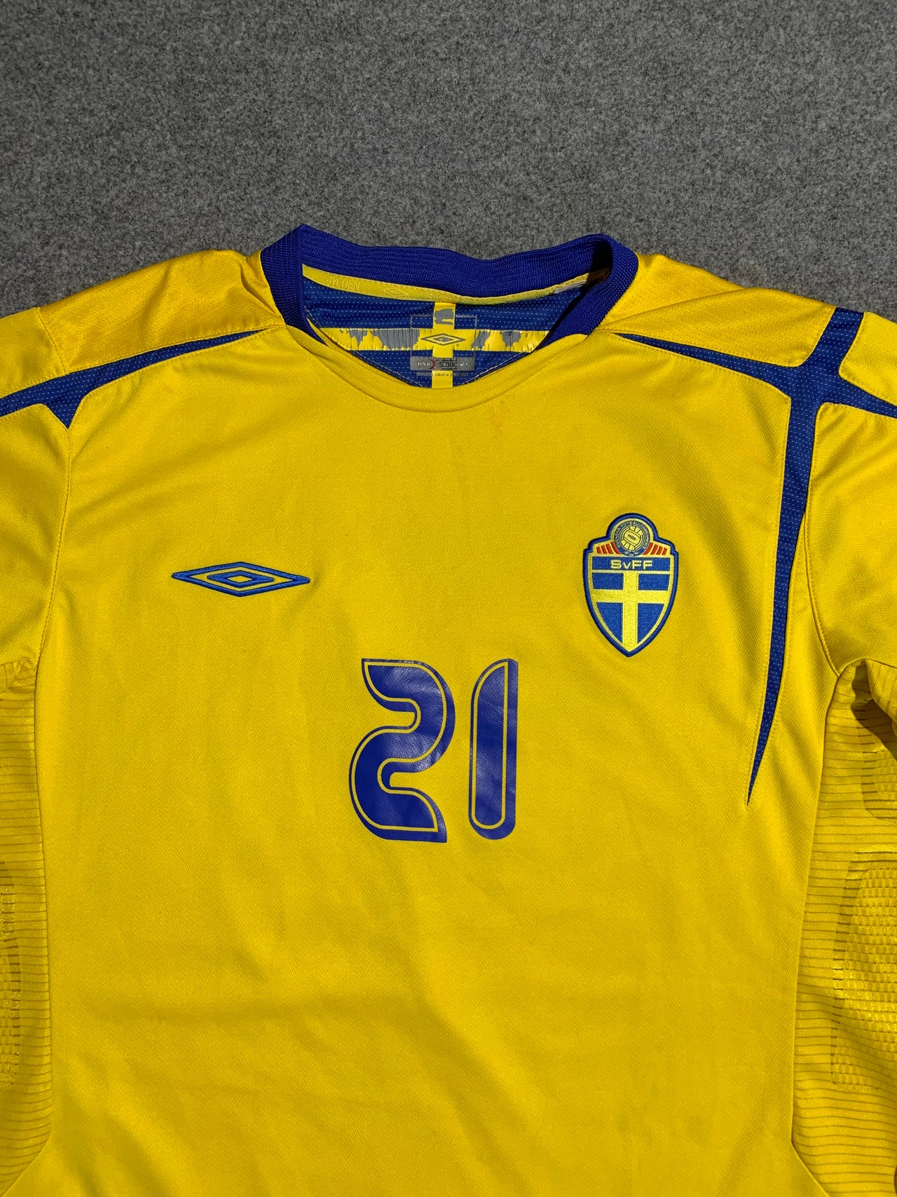 Sweden Umbro Jersey 2006-2008