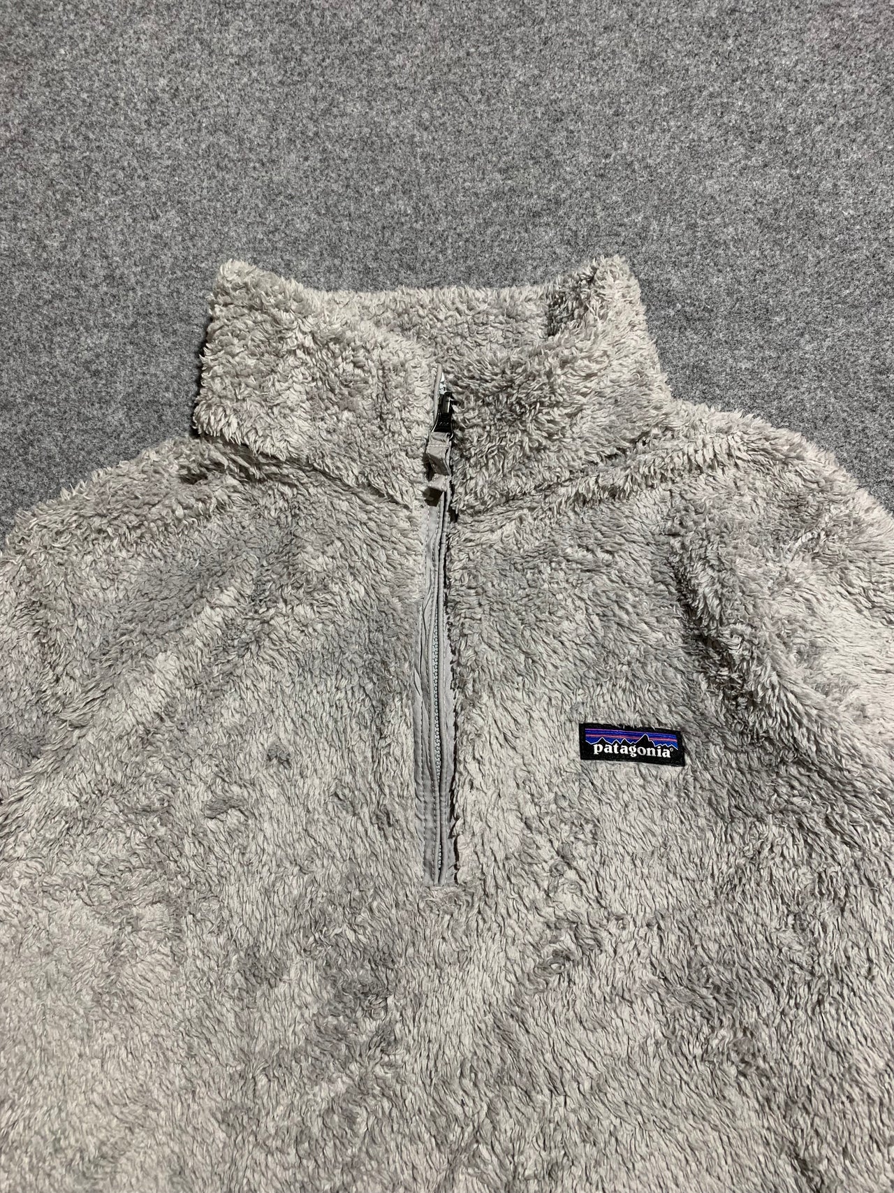 90s Patagonia grey fleece (S)