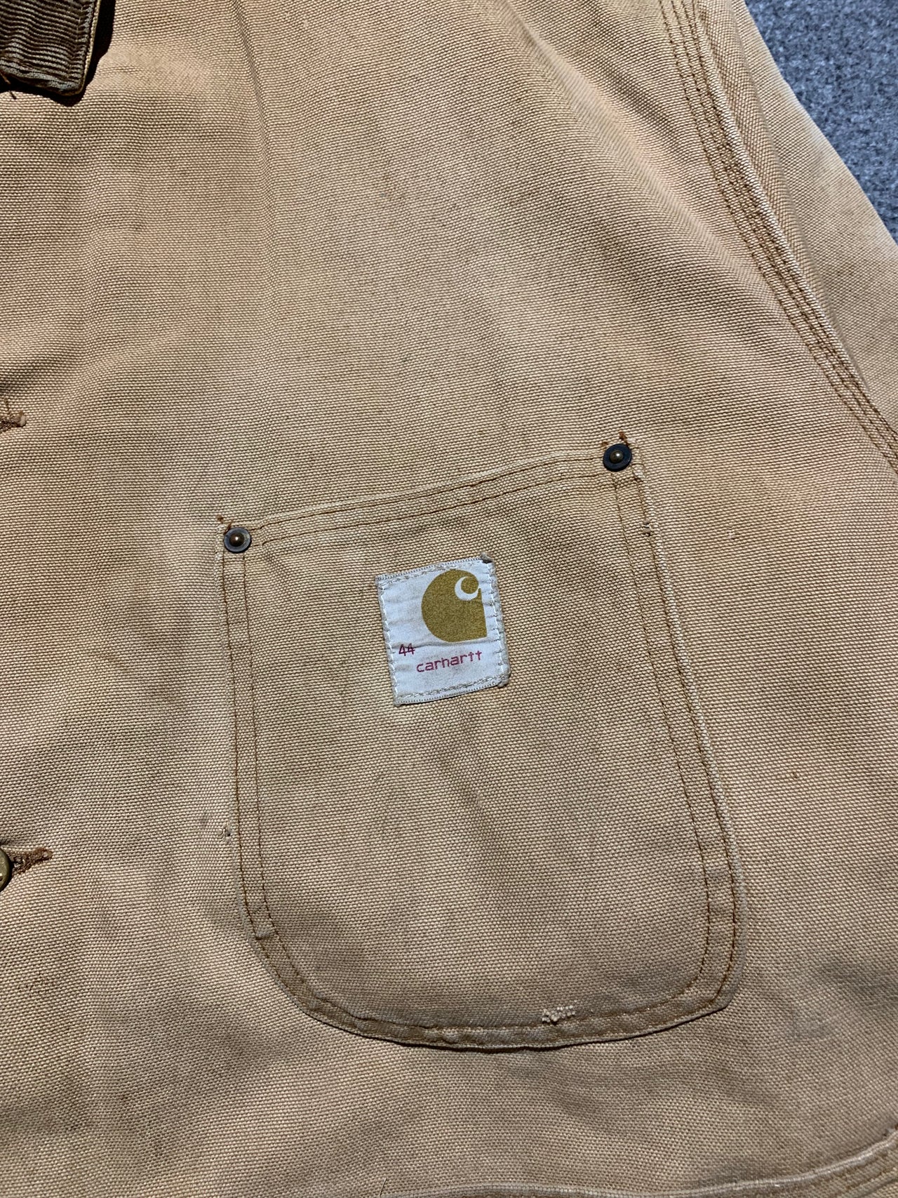 Carhartt 1970 Michigan Chore Jacket Made in USA ( M )