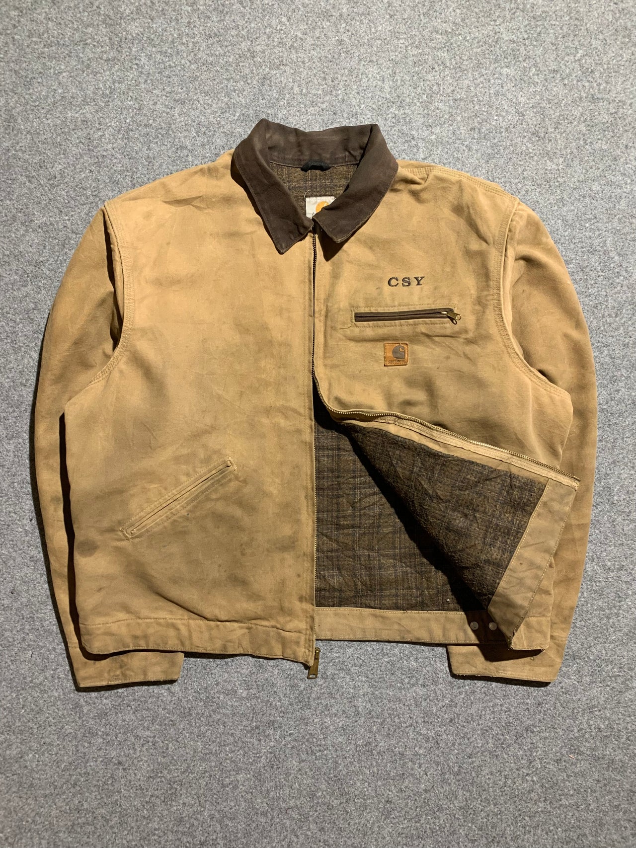 90s Carhartt Detroit jacket (L)