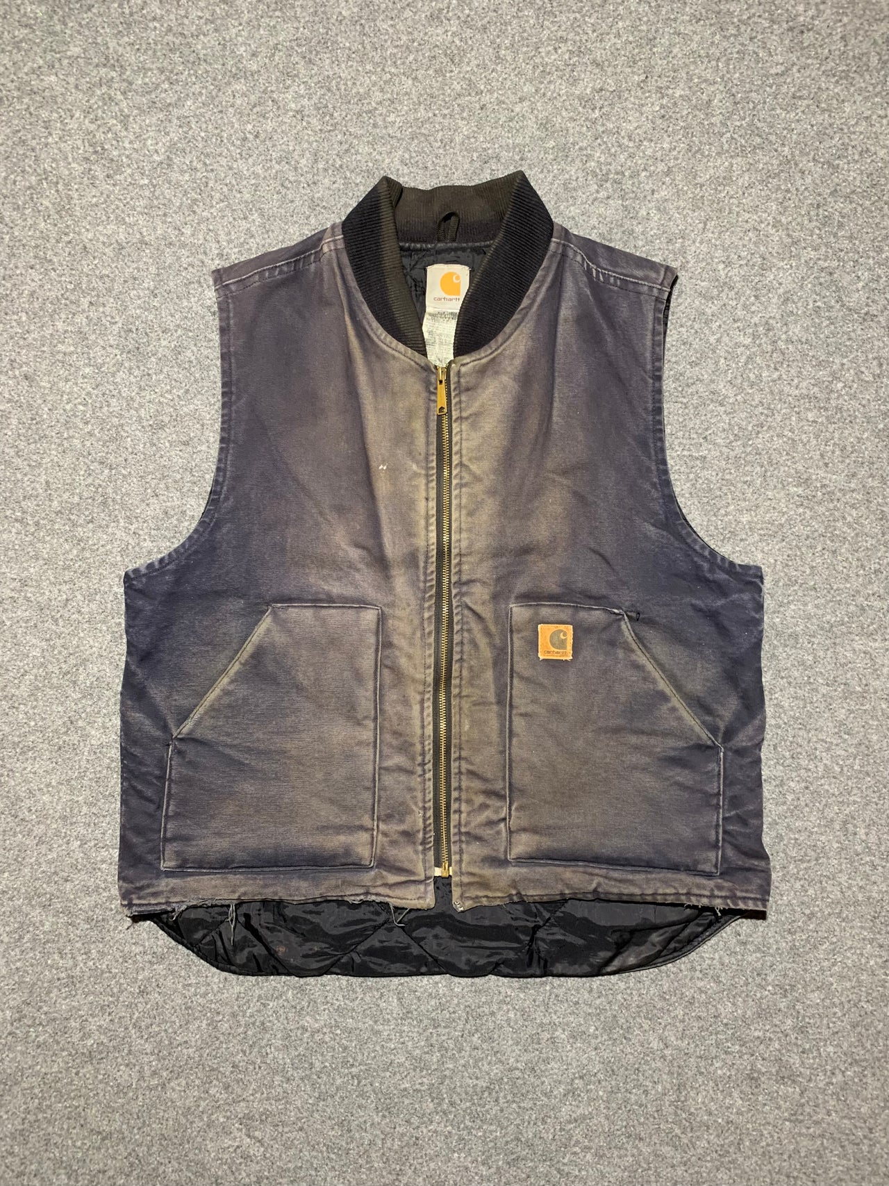 Carhartt rib collar vest