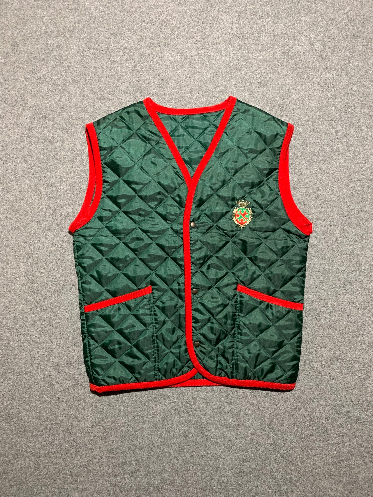 Made in England quilted vest