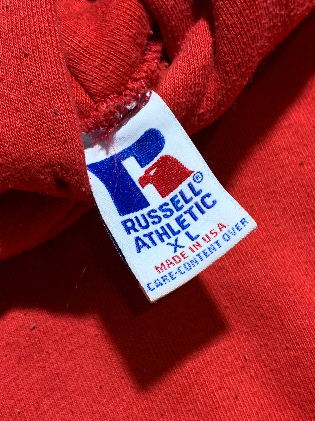 90s Russell Athletic hoodie made in USA (XL)
