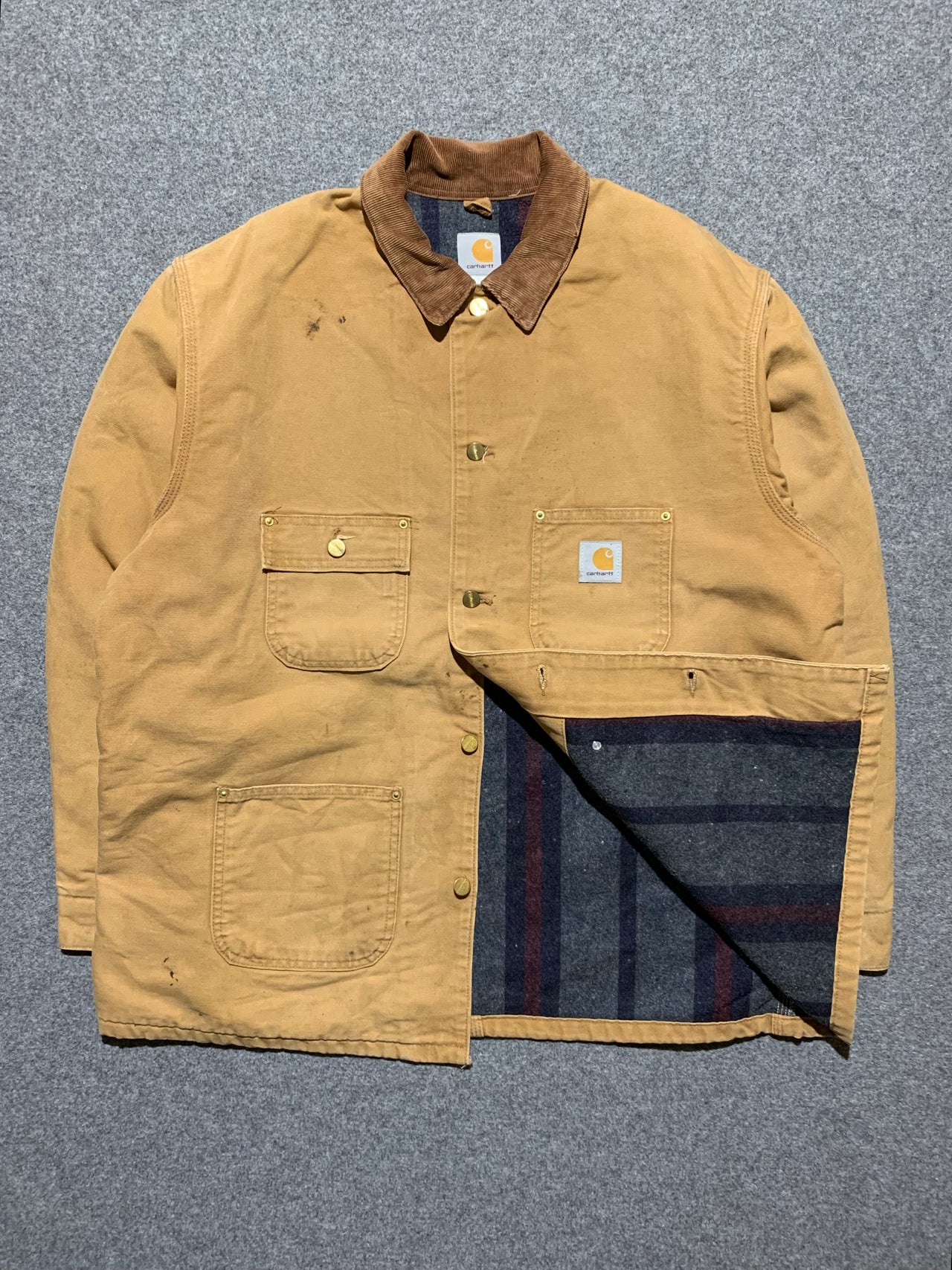 Carhartt Michigan Chore Jacket Made in USA ( L )