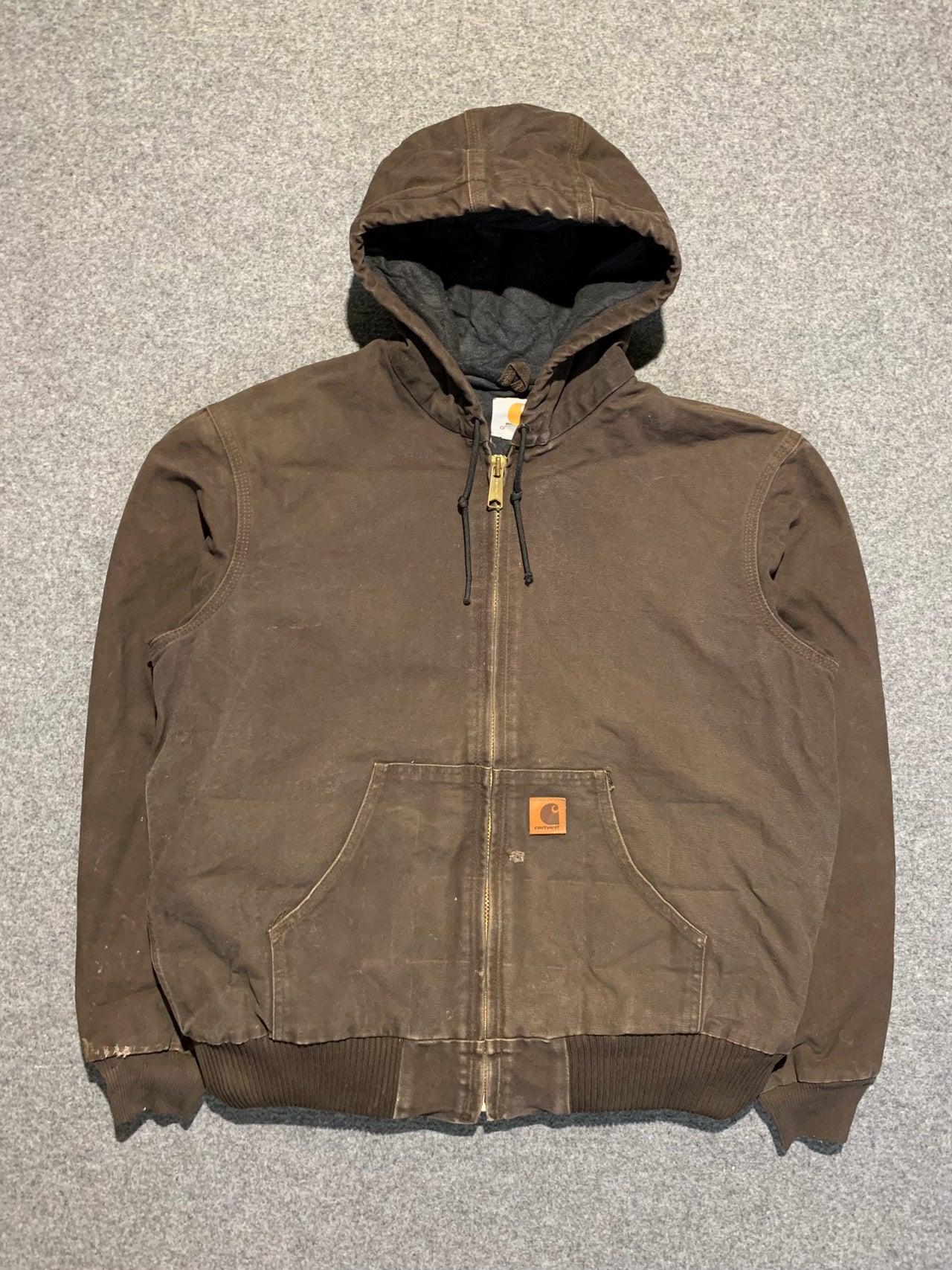 CARHARTT BROWN ACTIVE JACKET