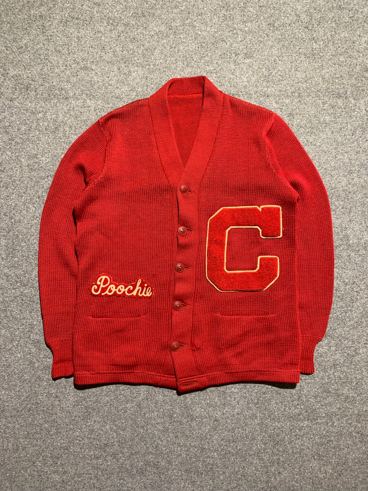 Letterman Cardigan from 60s (S)