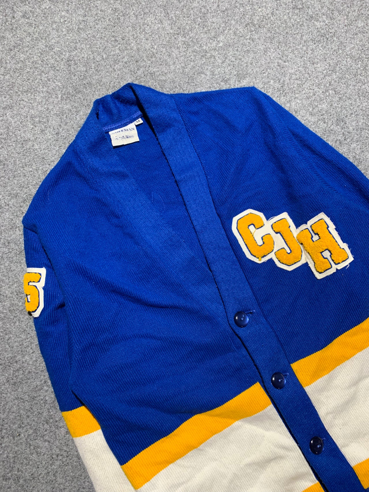 70s “Coleman Knitting” cardigan