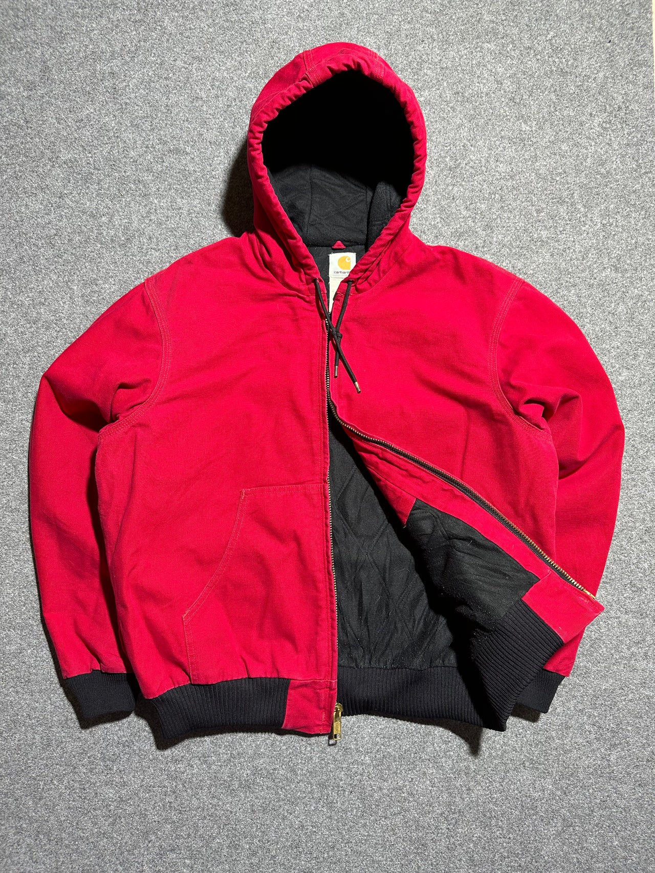 90s Carhartt red Active Jacket Made in USA (L)