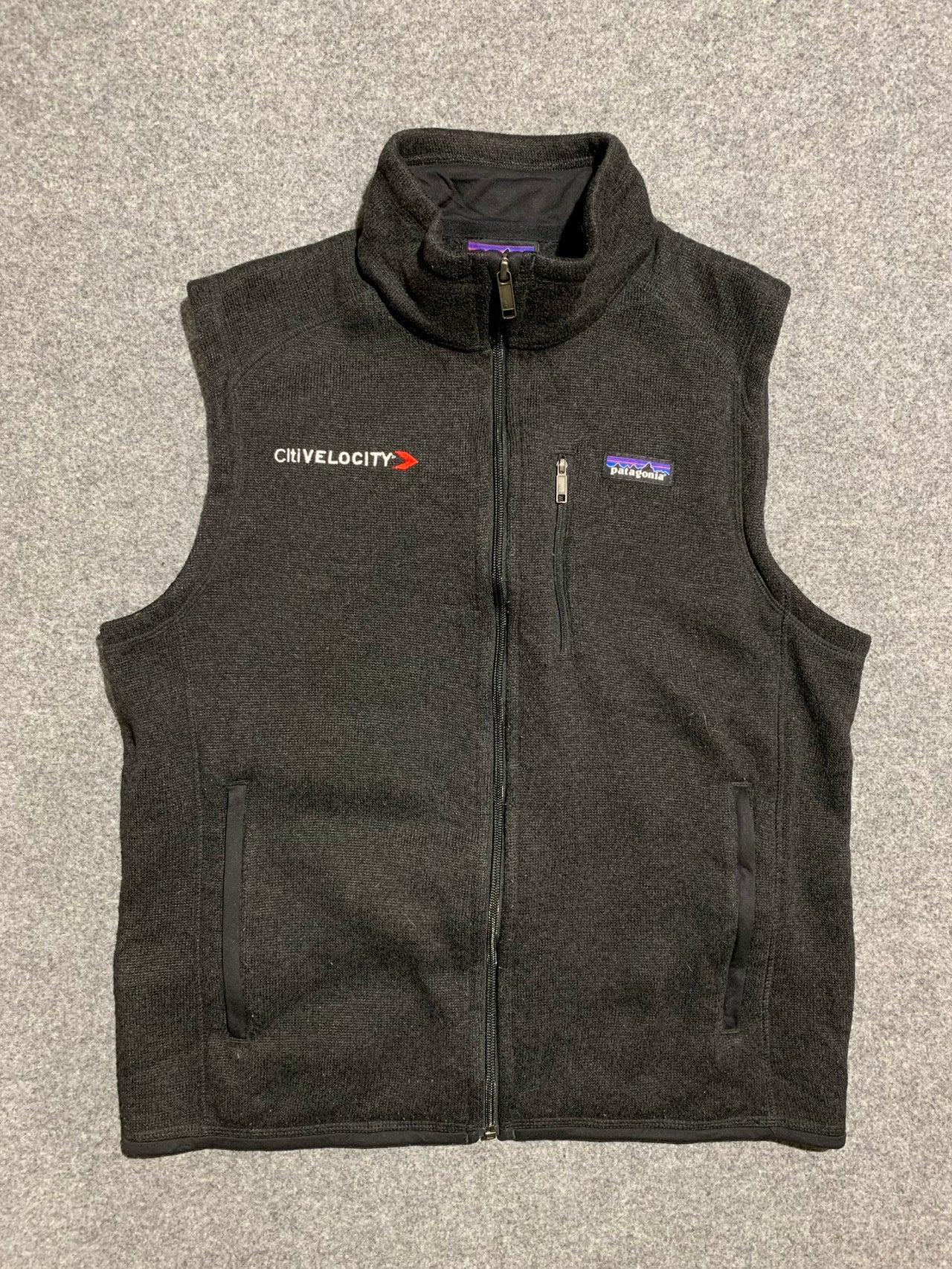 Patagonia black vest (M)