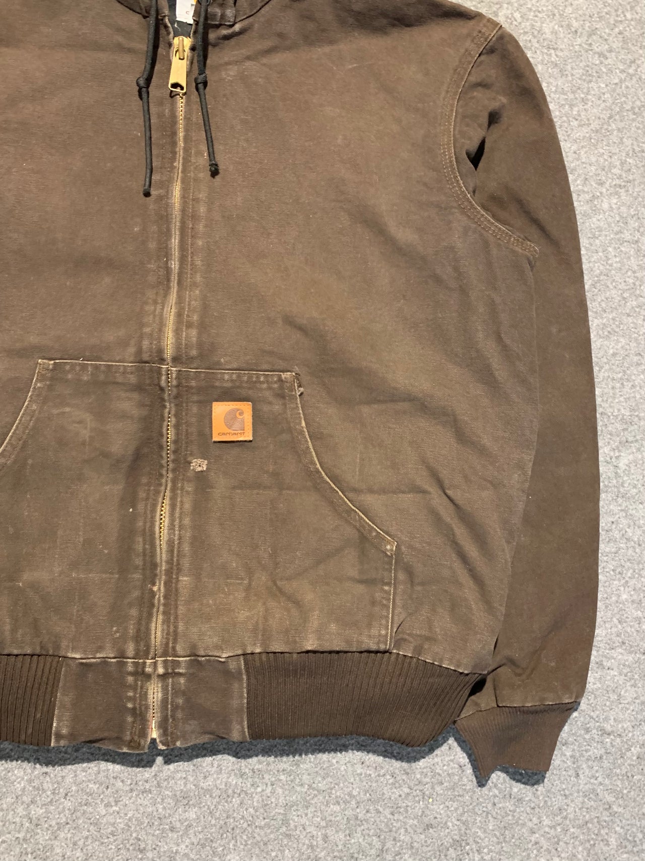 CARHARTT BROWN ACTIVE JACKET