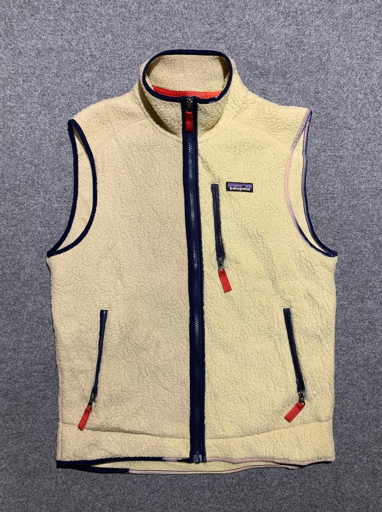 90s Patagonia cream vest Made in USA (M)
