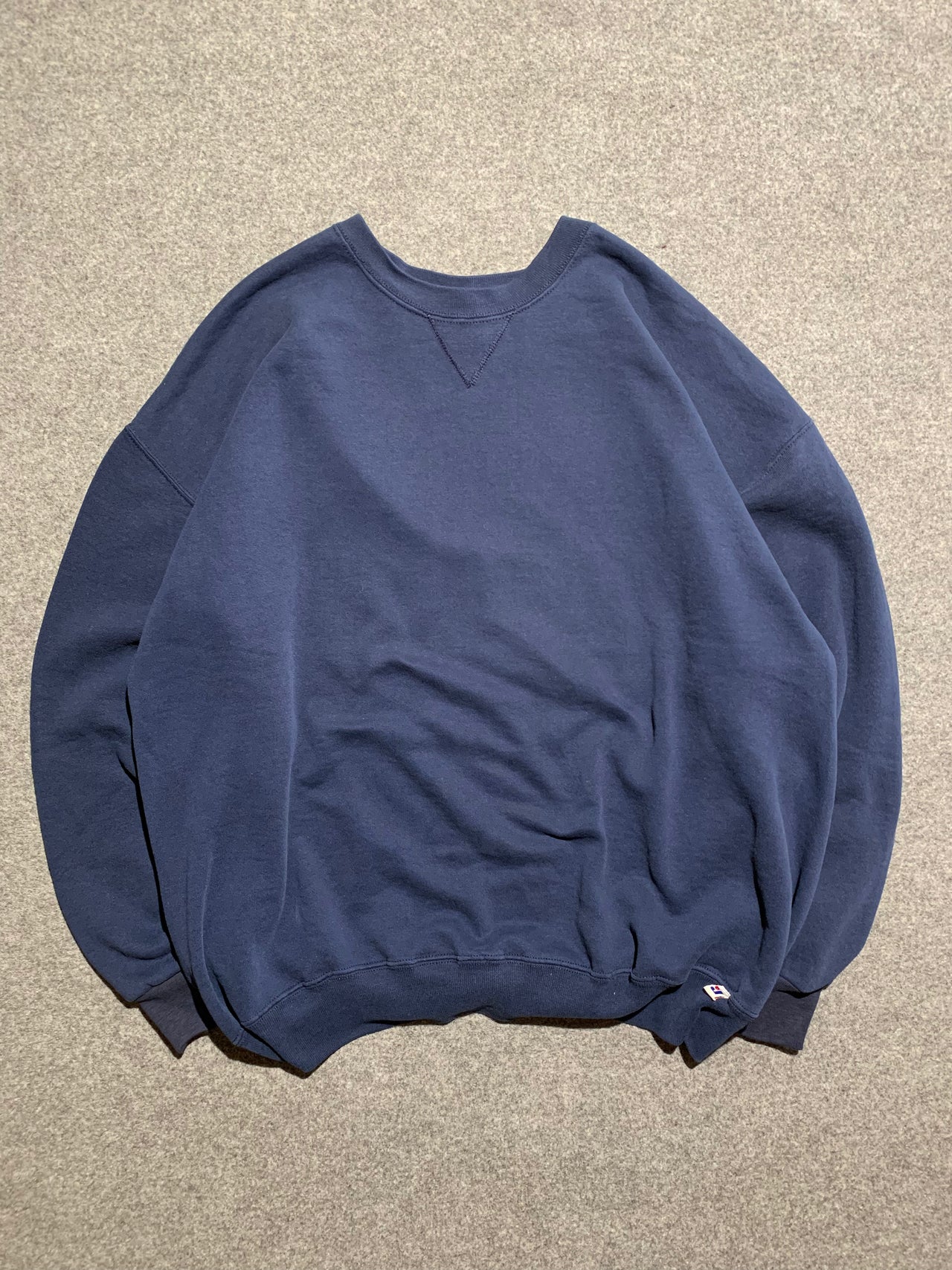 Russell Athletic blank blue crewneck (XXL)