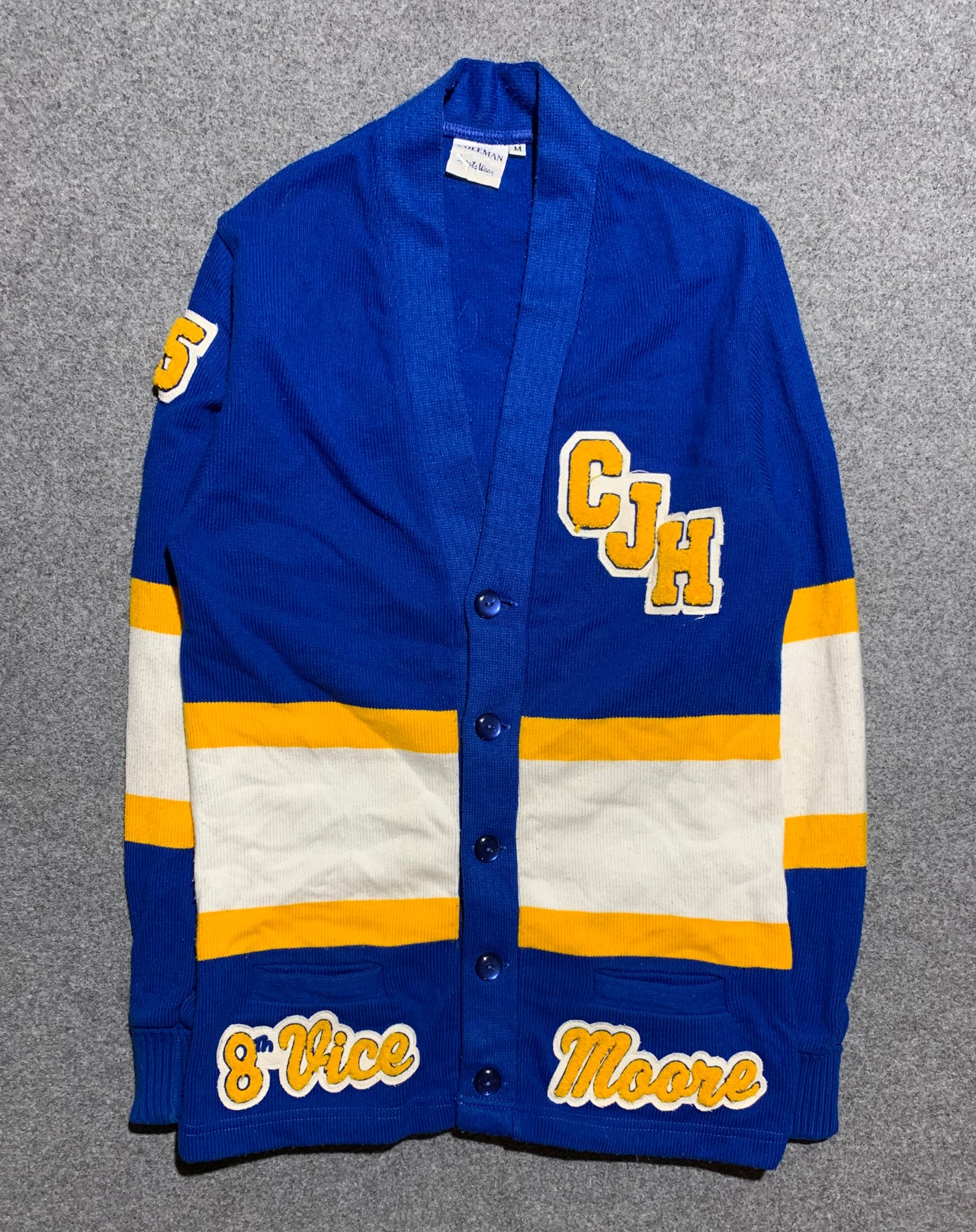 70s “Coleman Knitting” cardigan