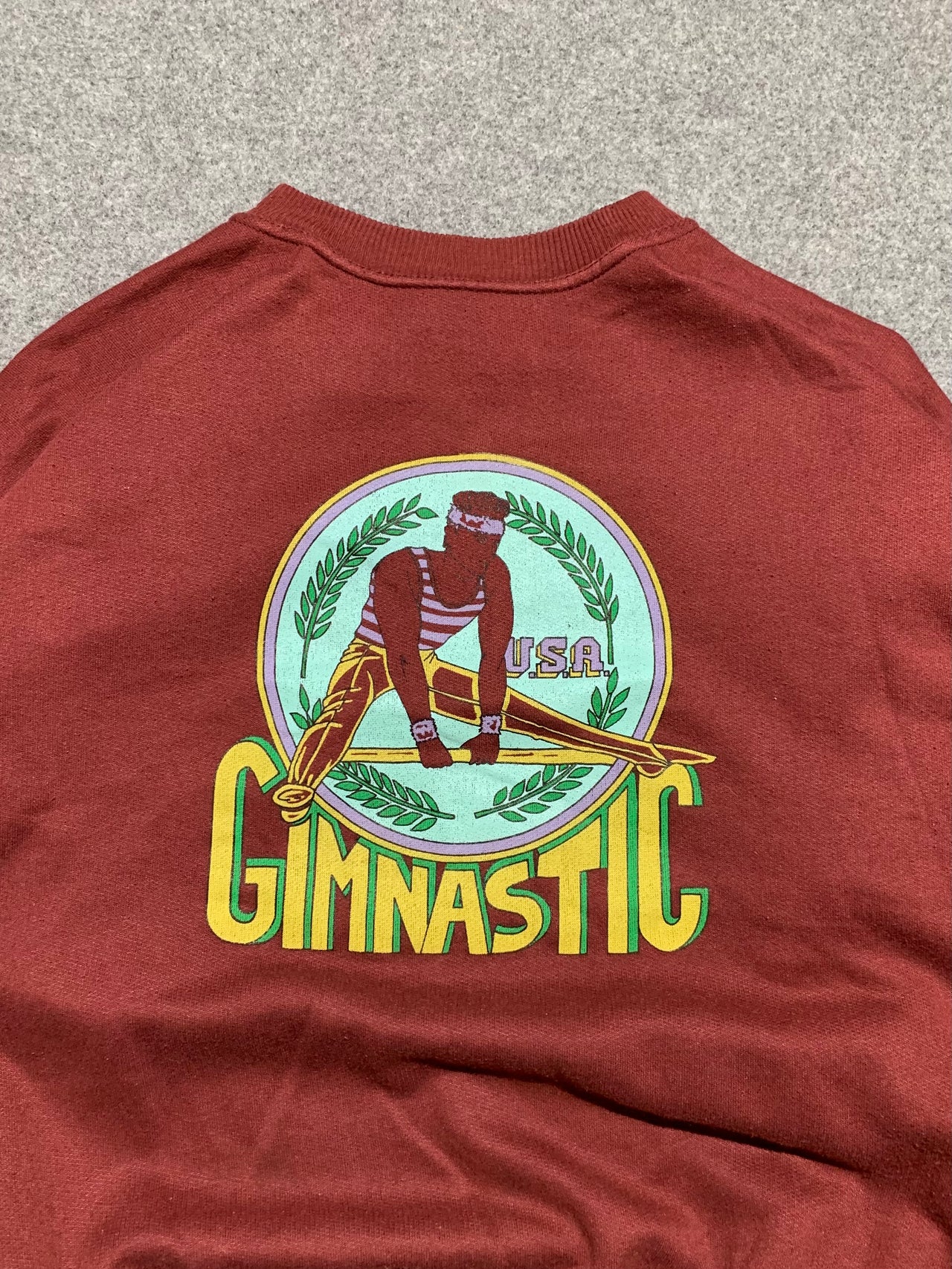 “Gimnastic” Crewneck Made in USA