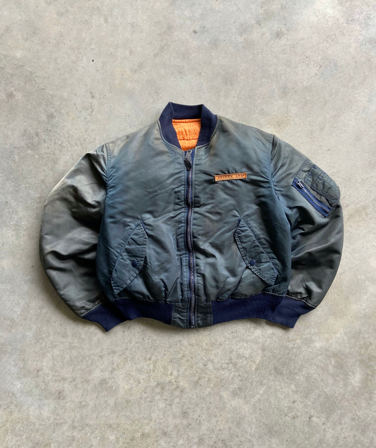 80s Avirex MA1 flight Jacket (M)