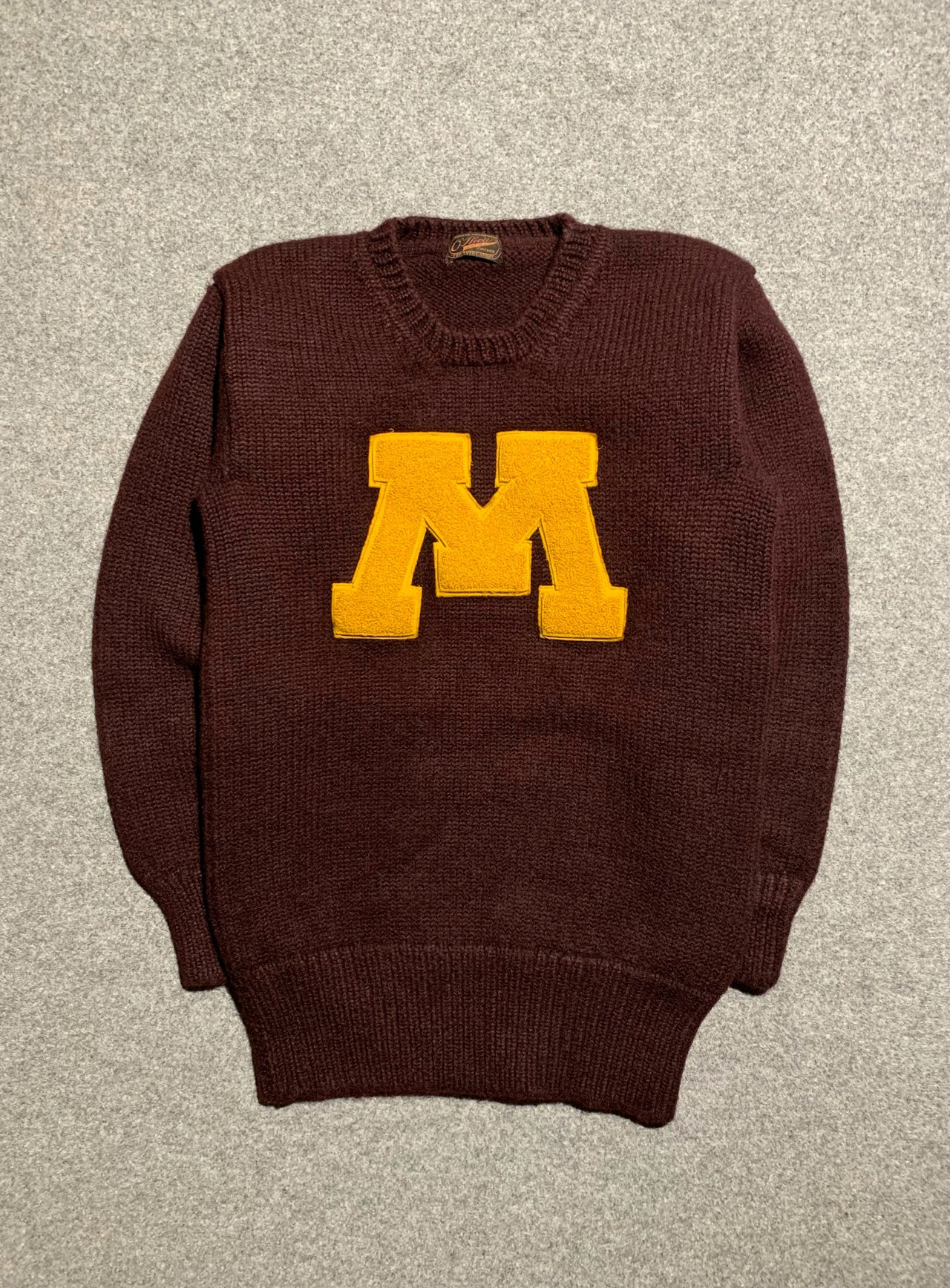 40s Letterman Michigan Knit (M)