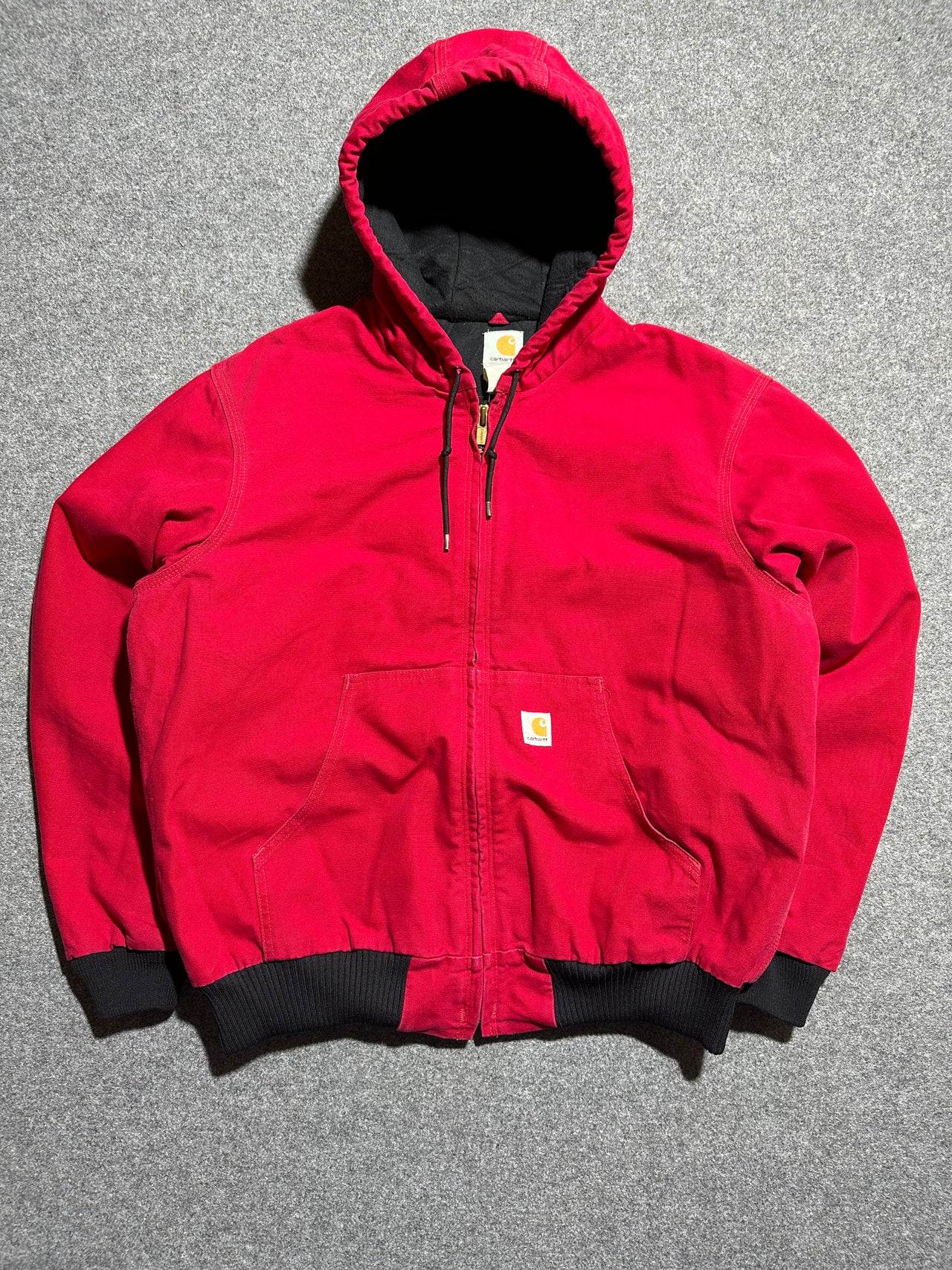 90s Carhartt red Active Jacket Made in USA (L)