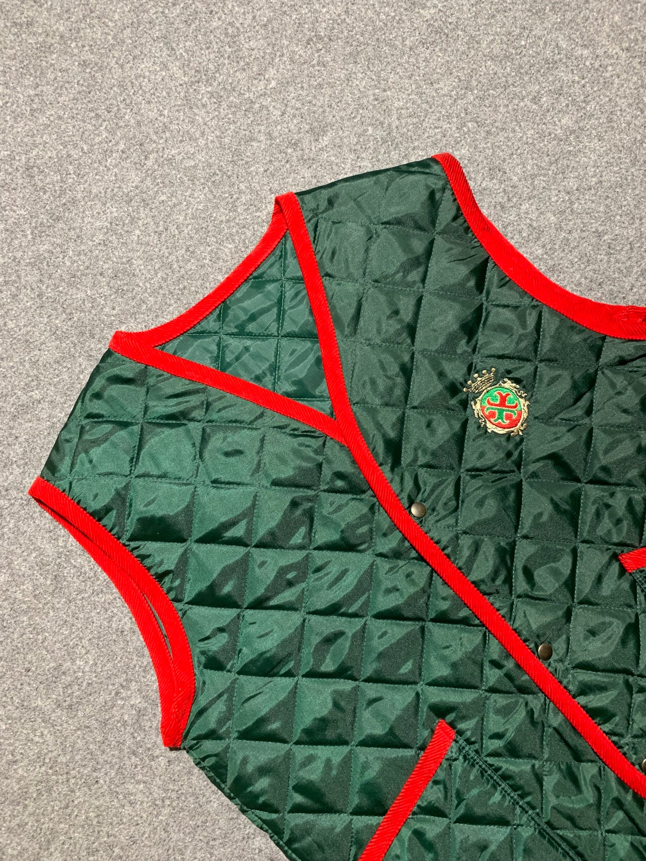 Made in England quilted vest
