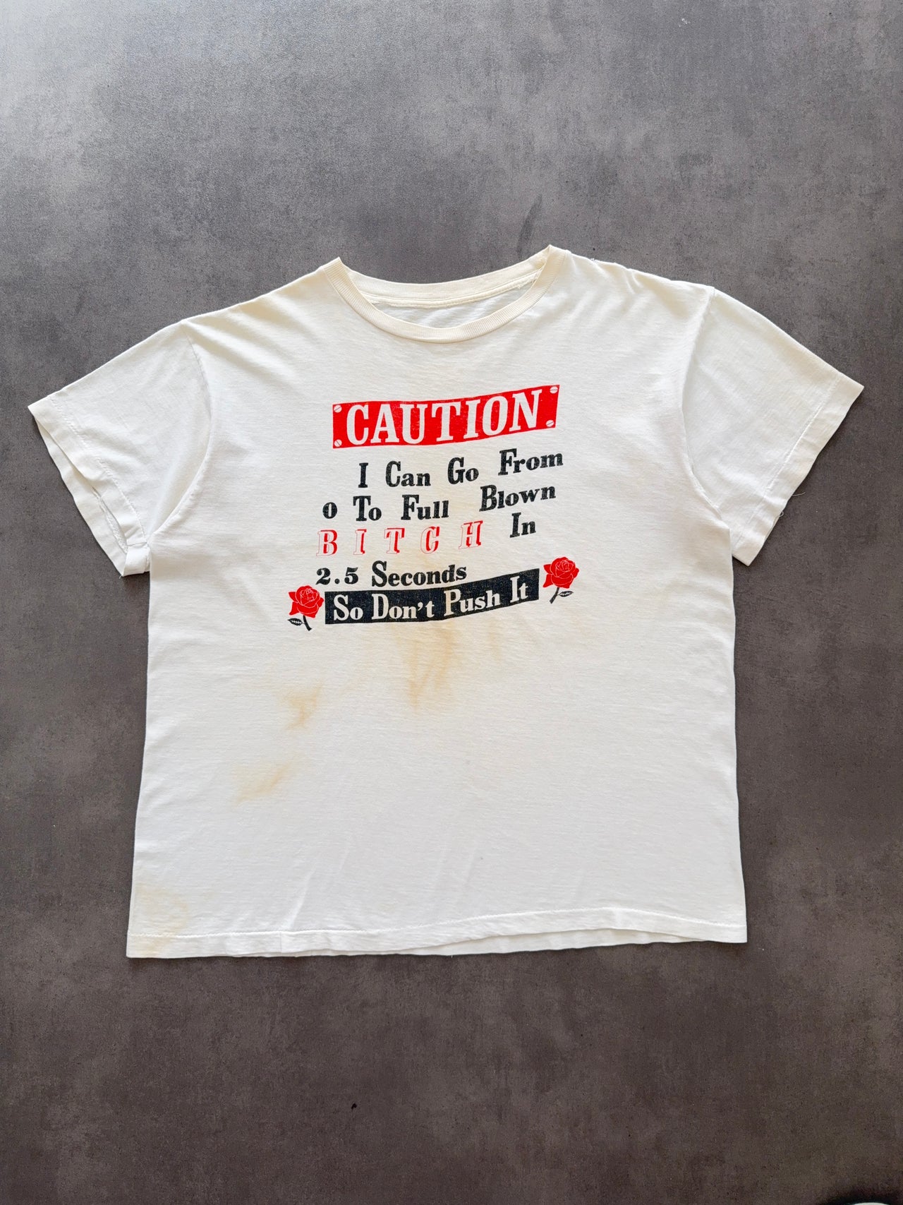 1980s BITCH tee (L)