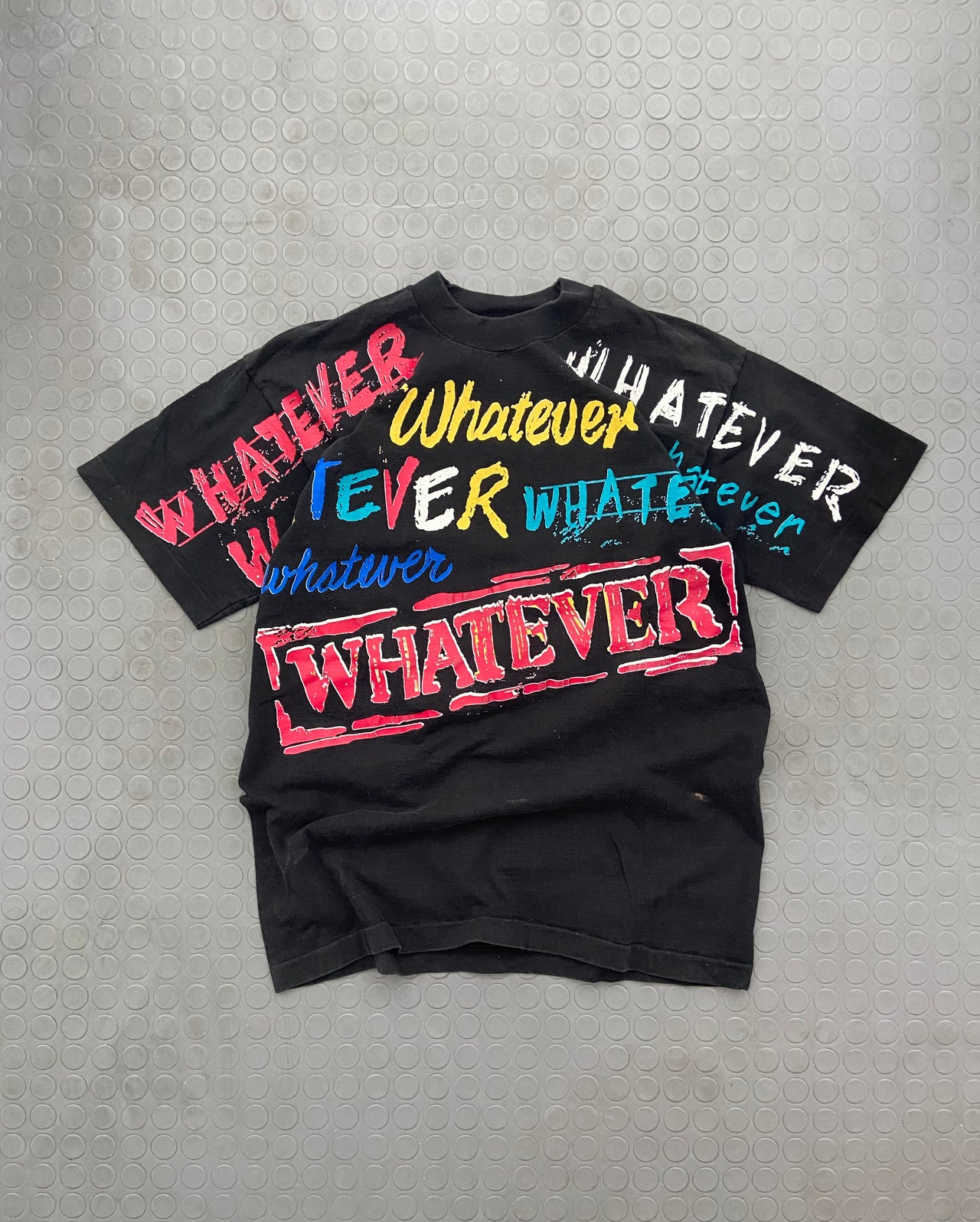90s “whatever” single stitch tee (L)
