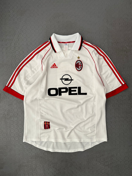 1998/99 Weah Milan away jersey (XL)