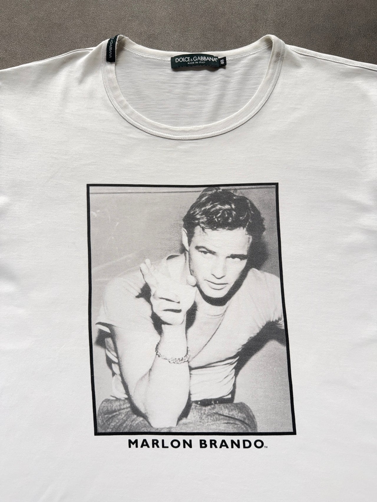 2000s Dolce & Gabbana Marlon Brando tee (L)