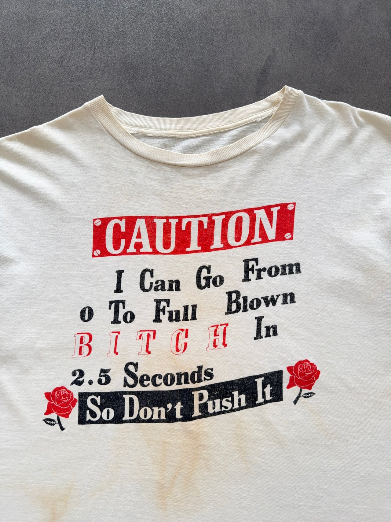 1980s BITCH tee (L)