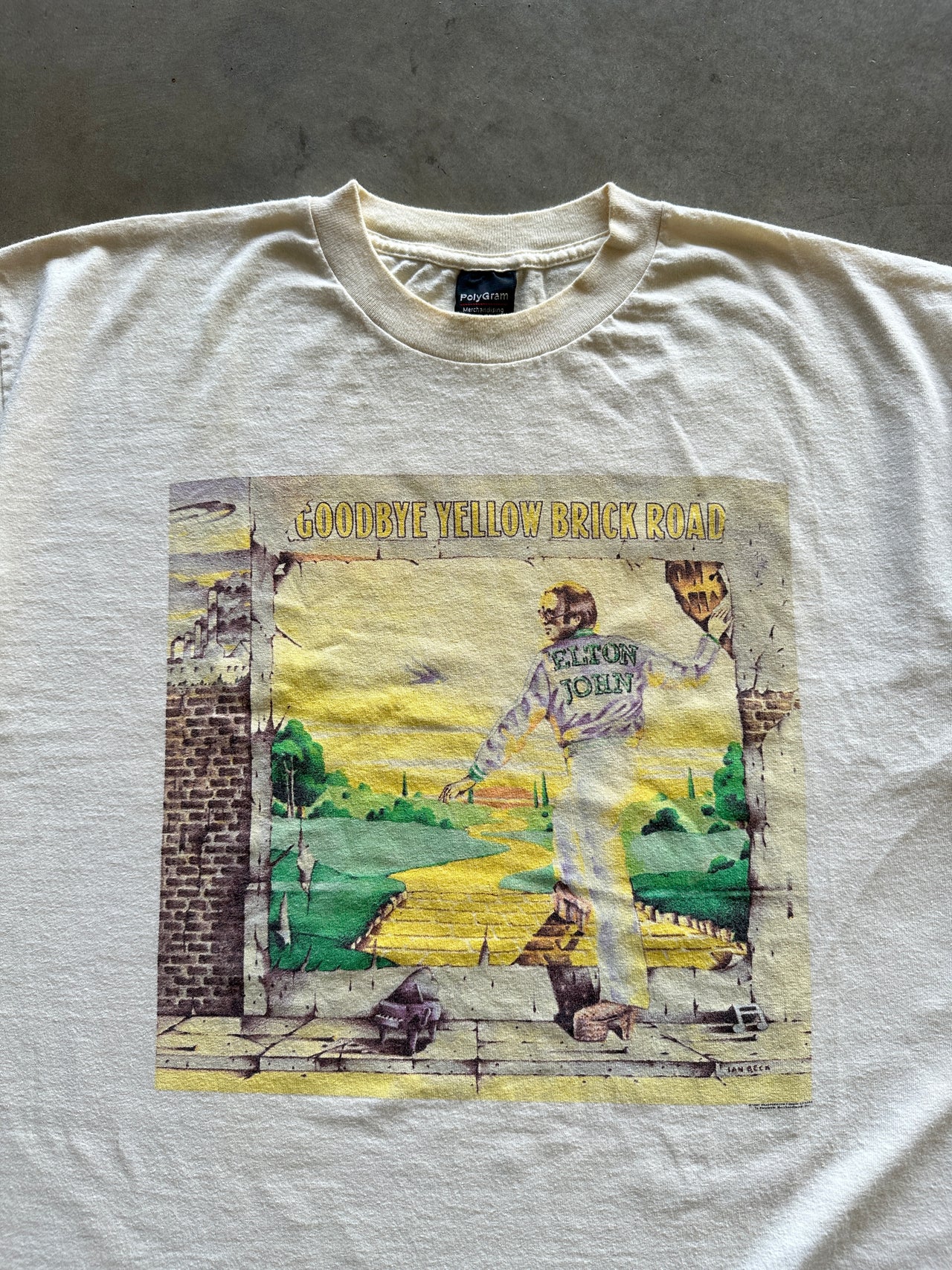 1990s Elton John Goodbye Yellow Brick Road (XL)