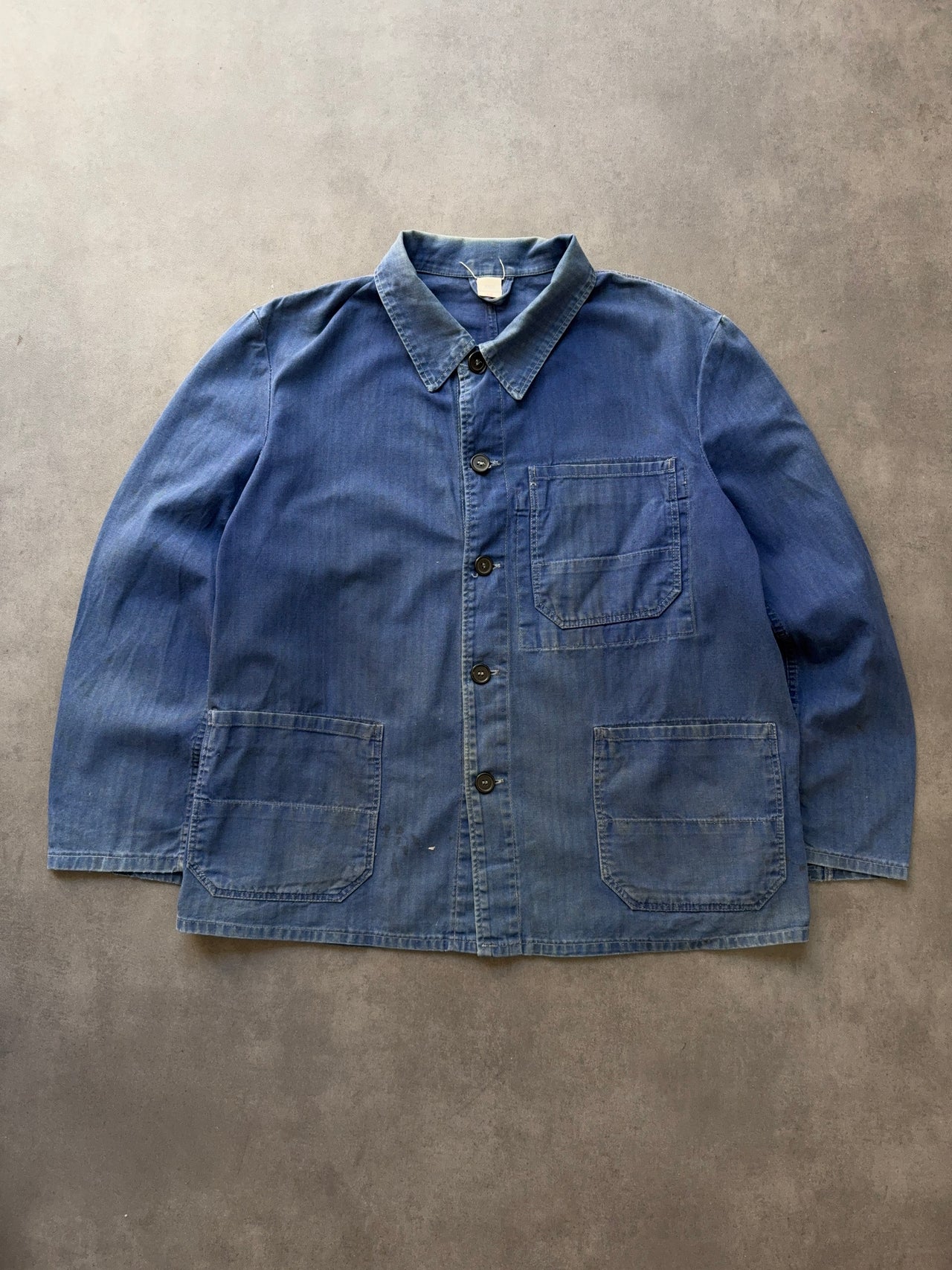 1970 Faded French Work Shirt (L)