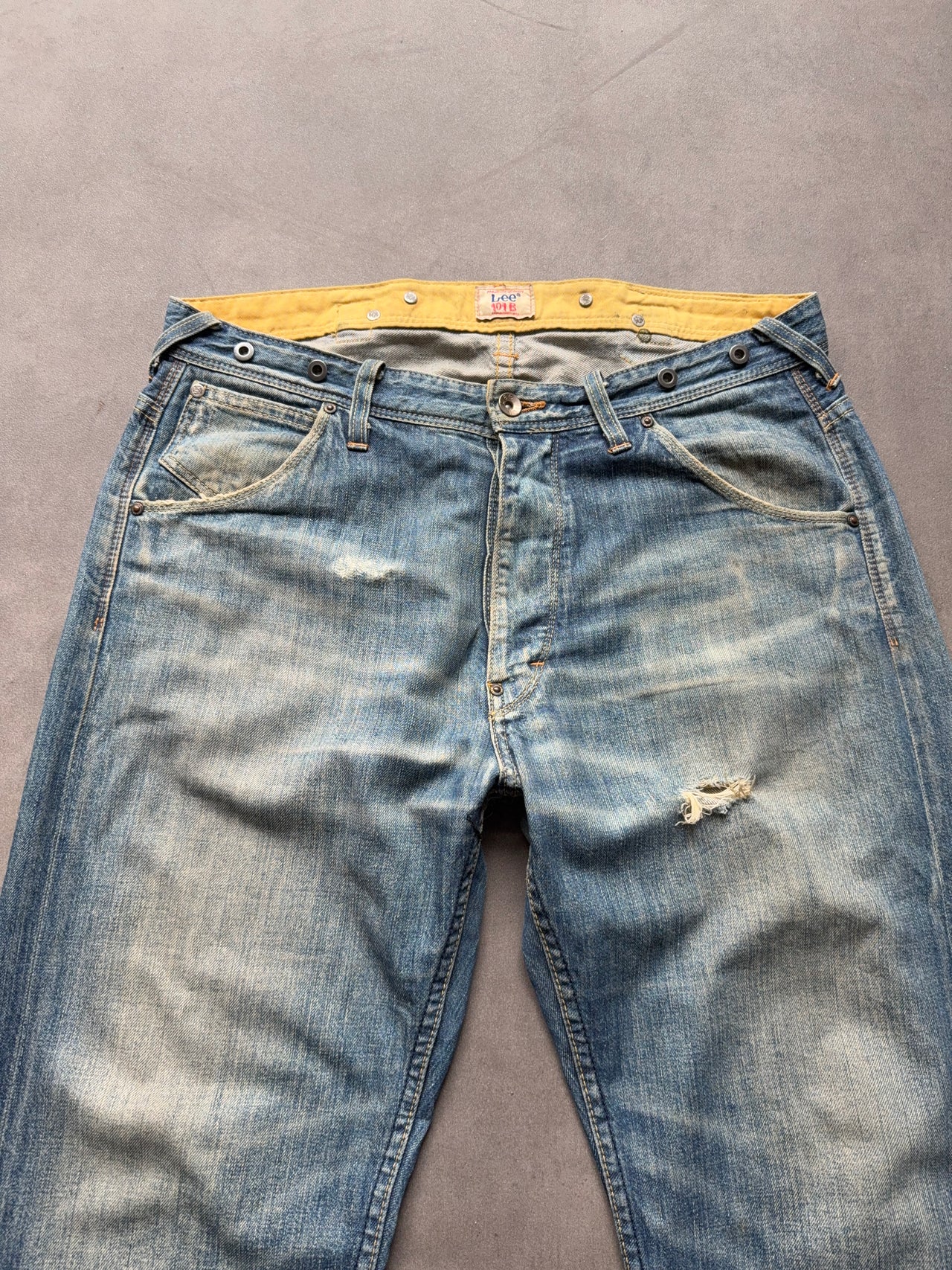 1990s Lee faded denim (L)