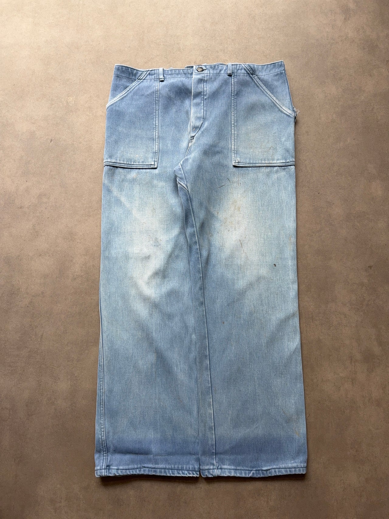 1980s faded French Work Pants (XL)
