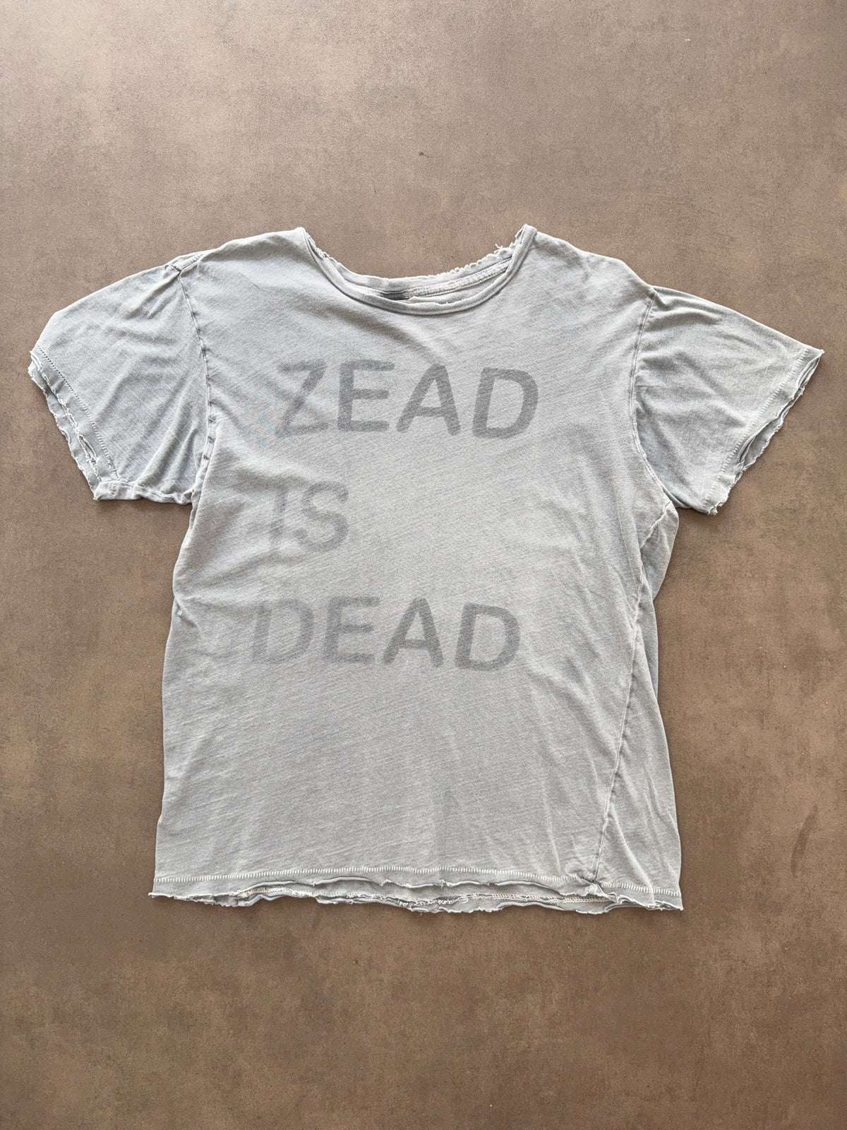 2000s Zead Is Dead distressed tee (M)