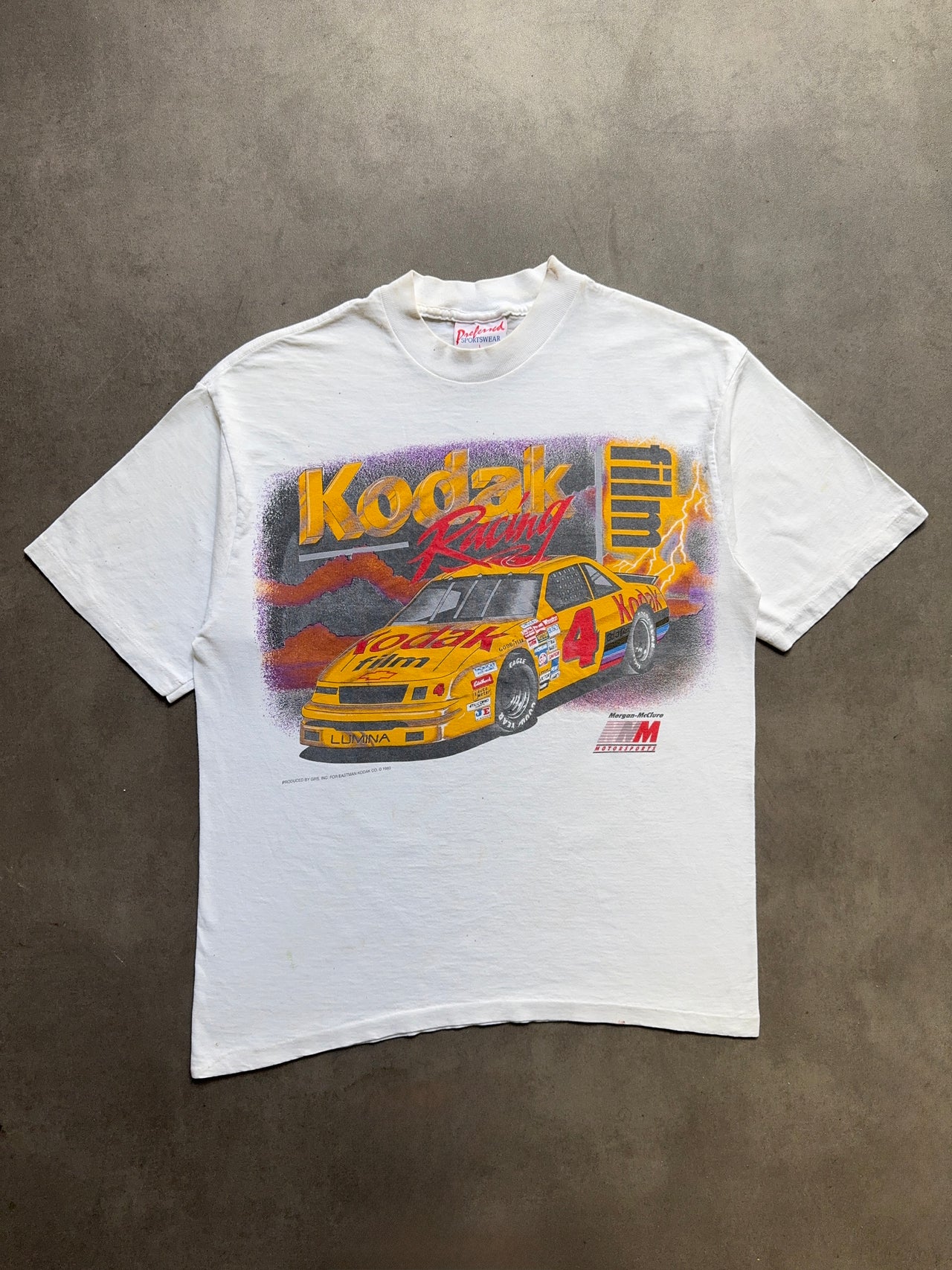 1990s Morgan McClure tee (L)