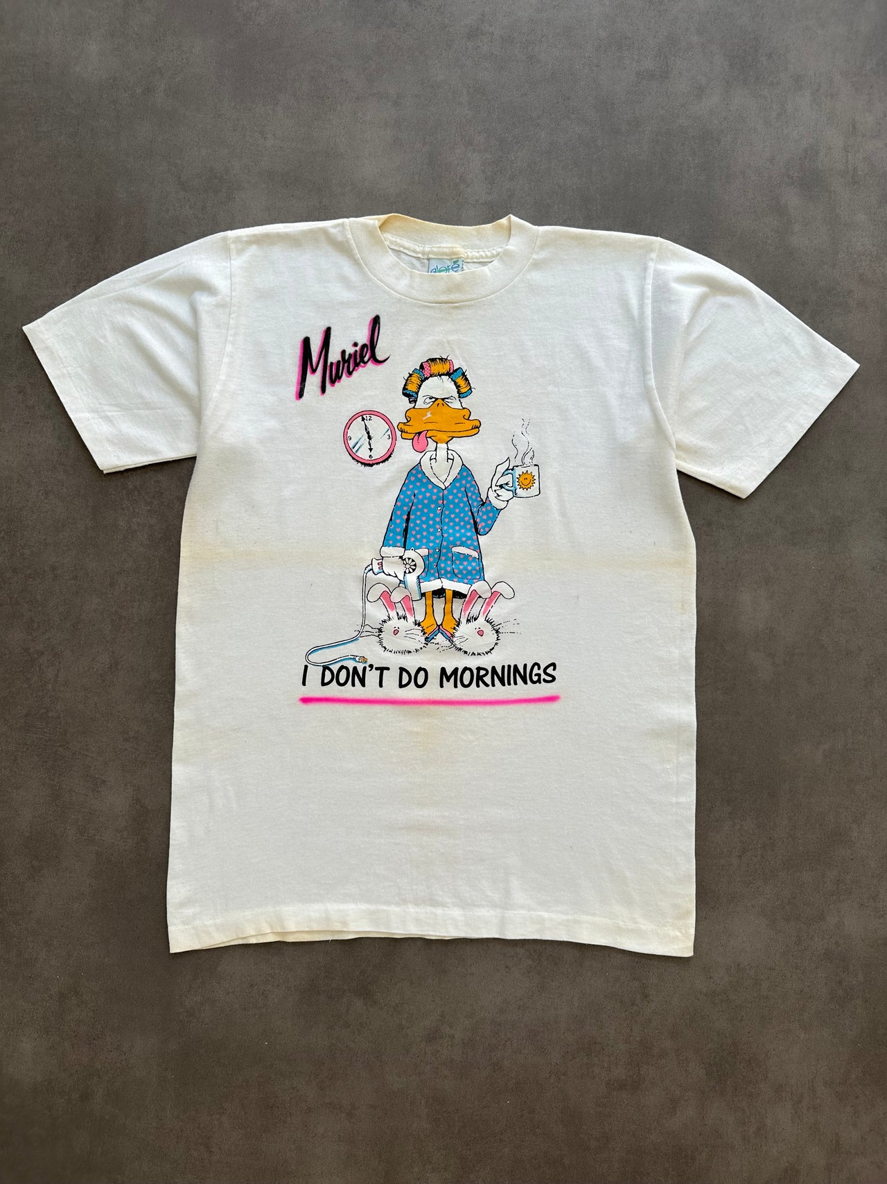 1990s I Don't Do Mornings tee (L)