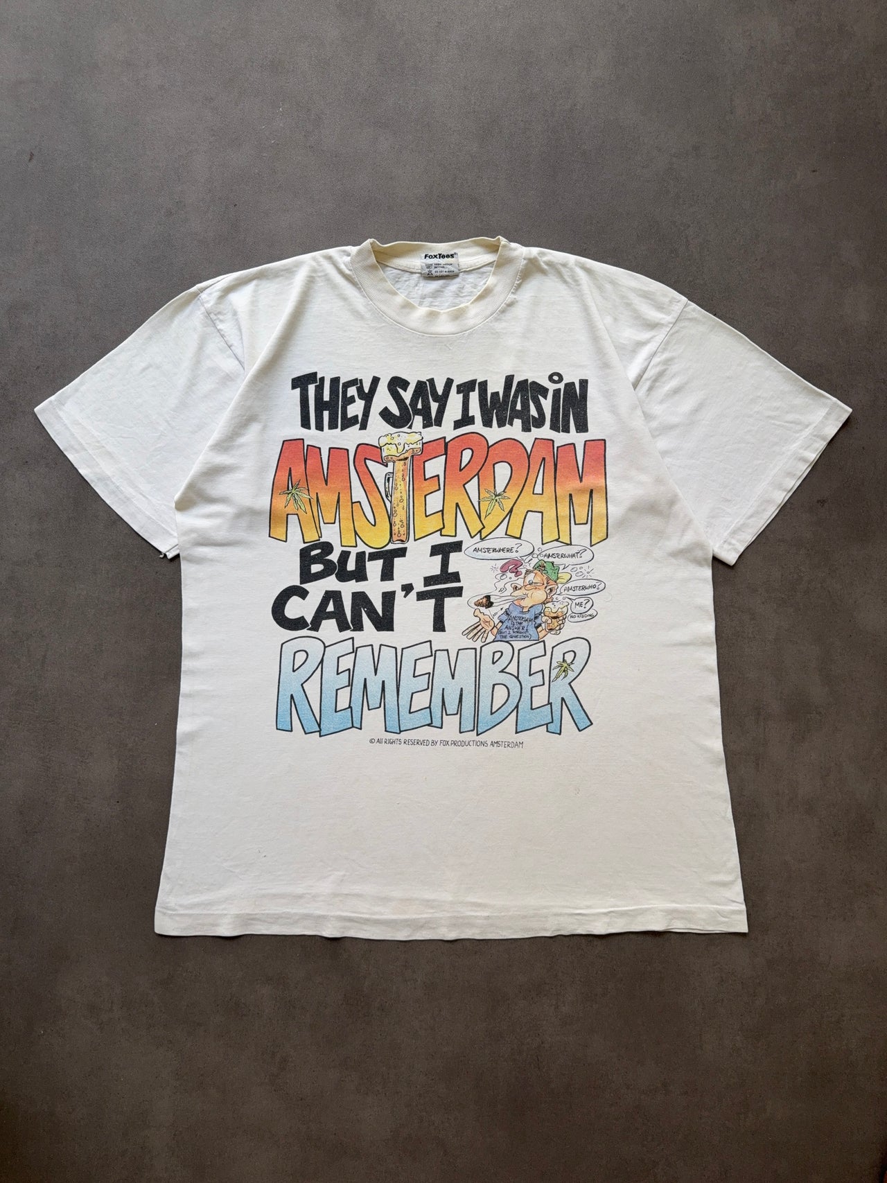 1990s Amsterdam tee (L)