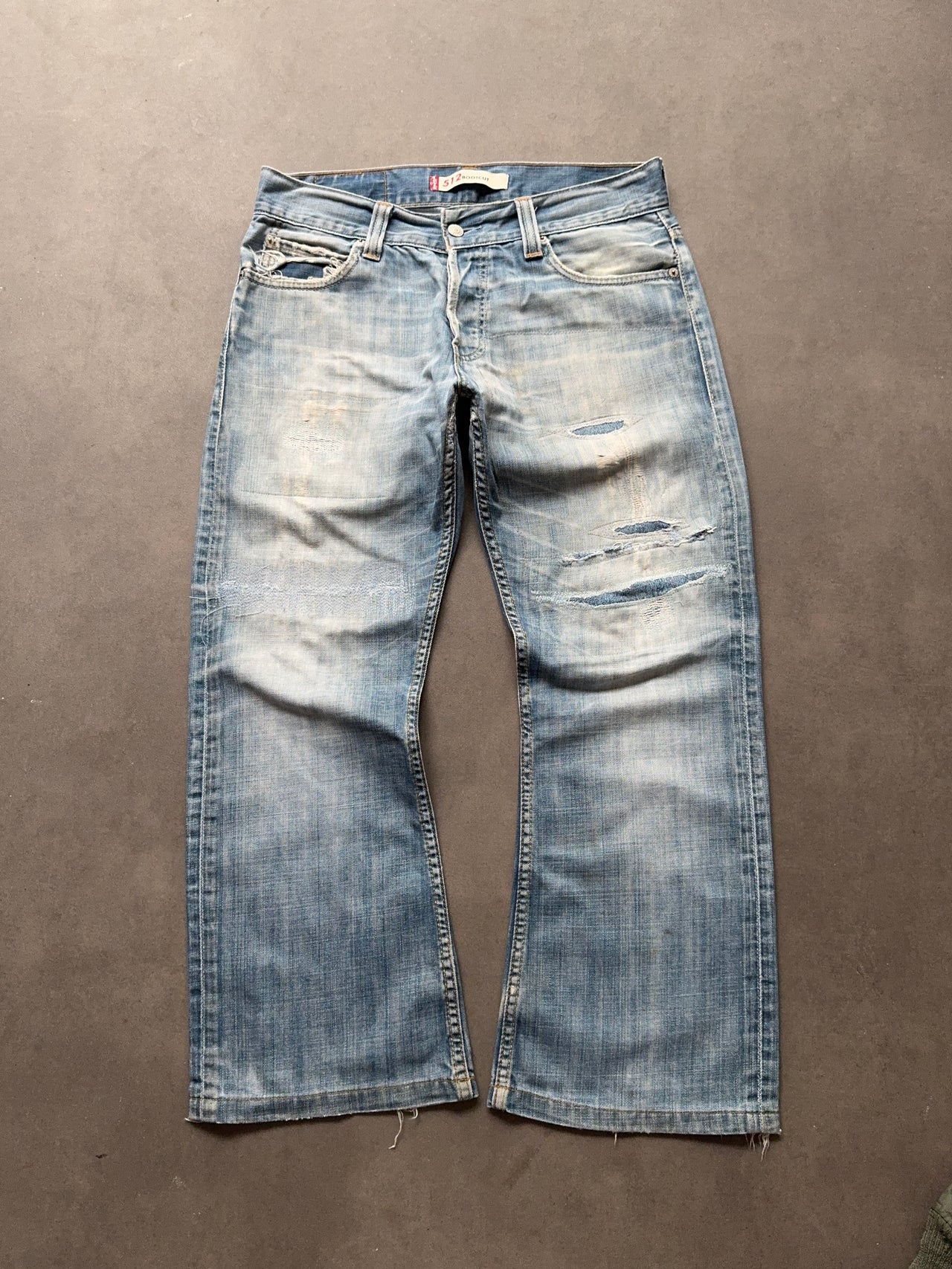 Levi’s 512 bootcut distressed W32 L32