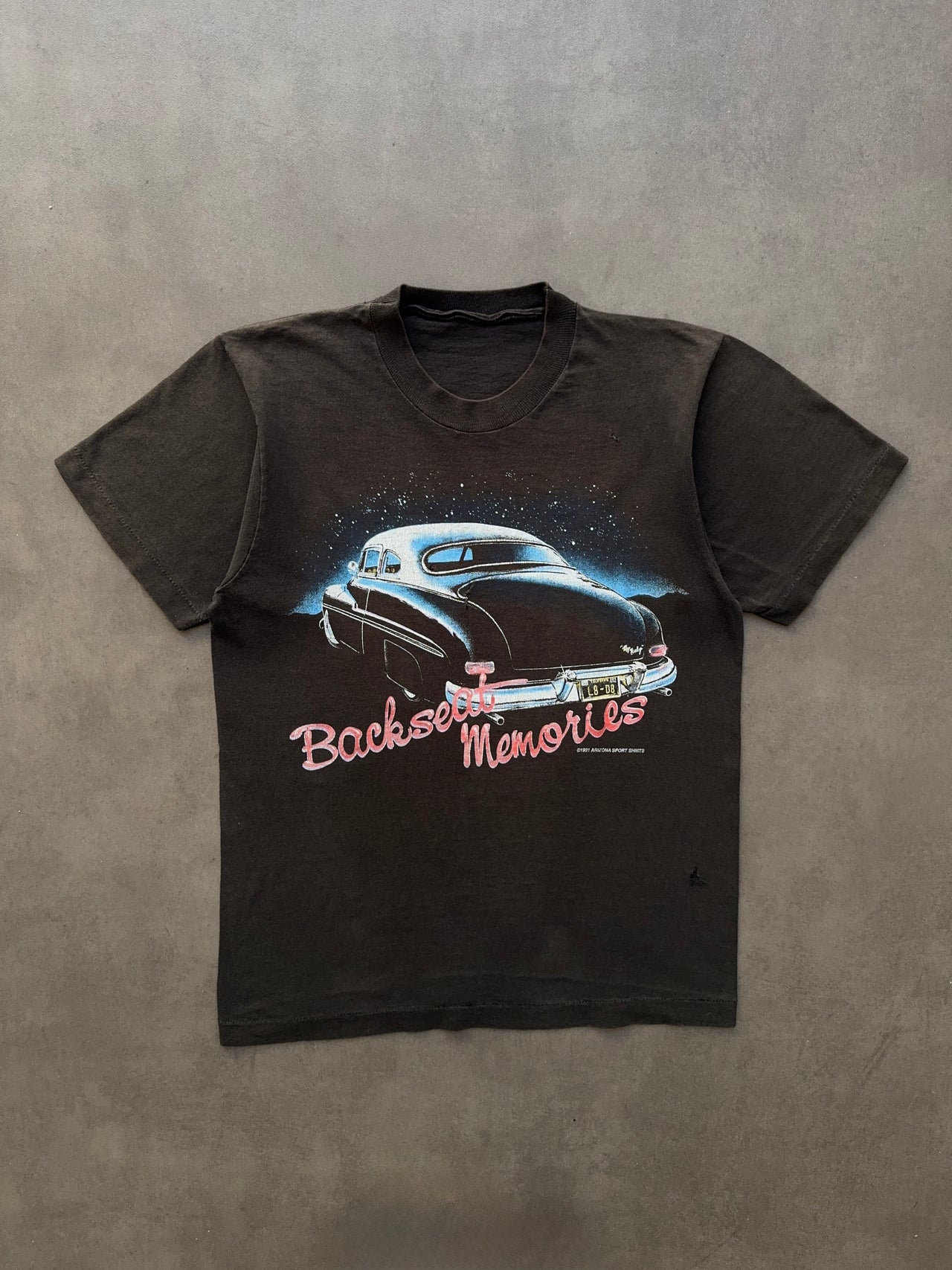 1990s Backseat Memories faded tee (M)