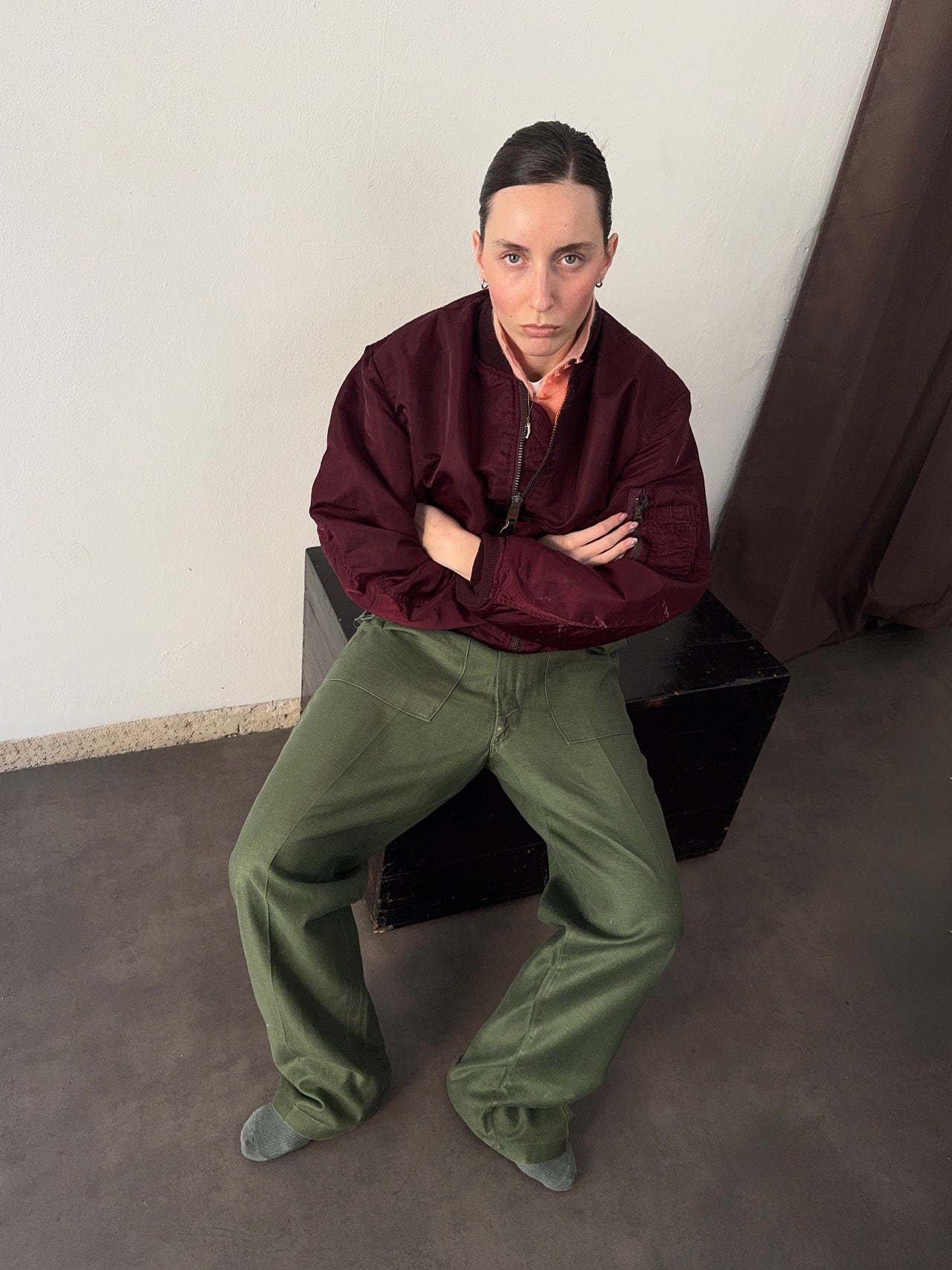 1960s OG-107 army pant W36 L33