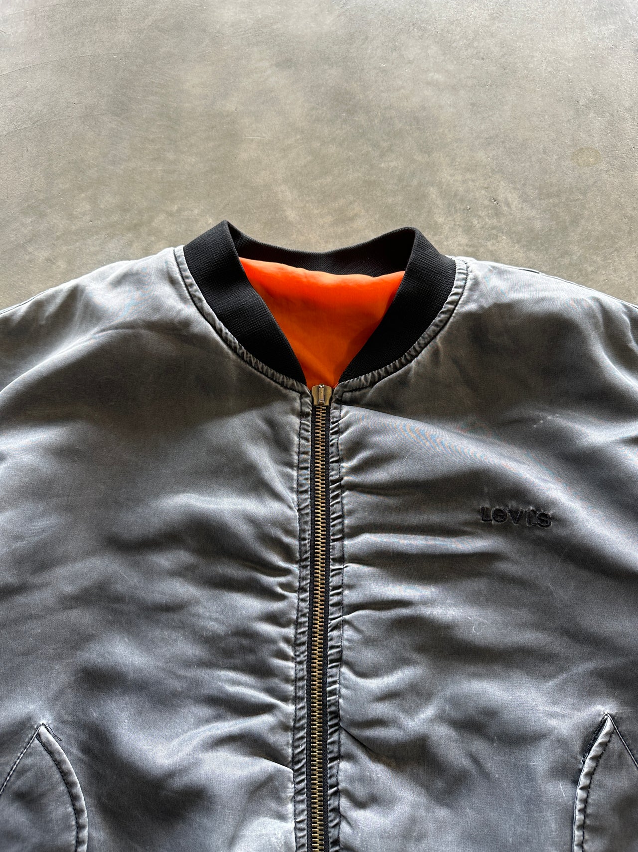 1990s MA1 Levi's bomber  jacket (L)