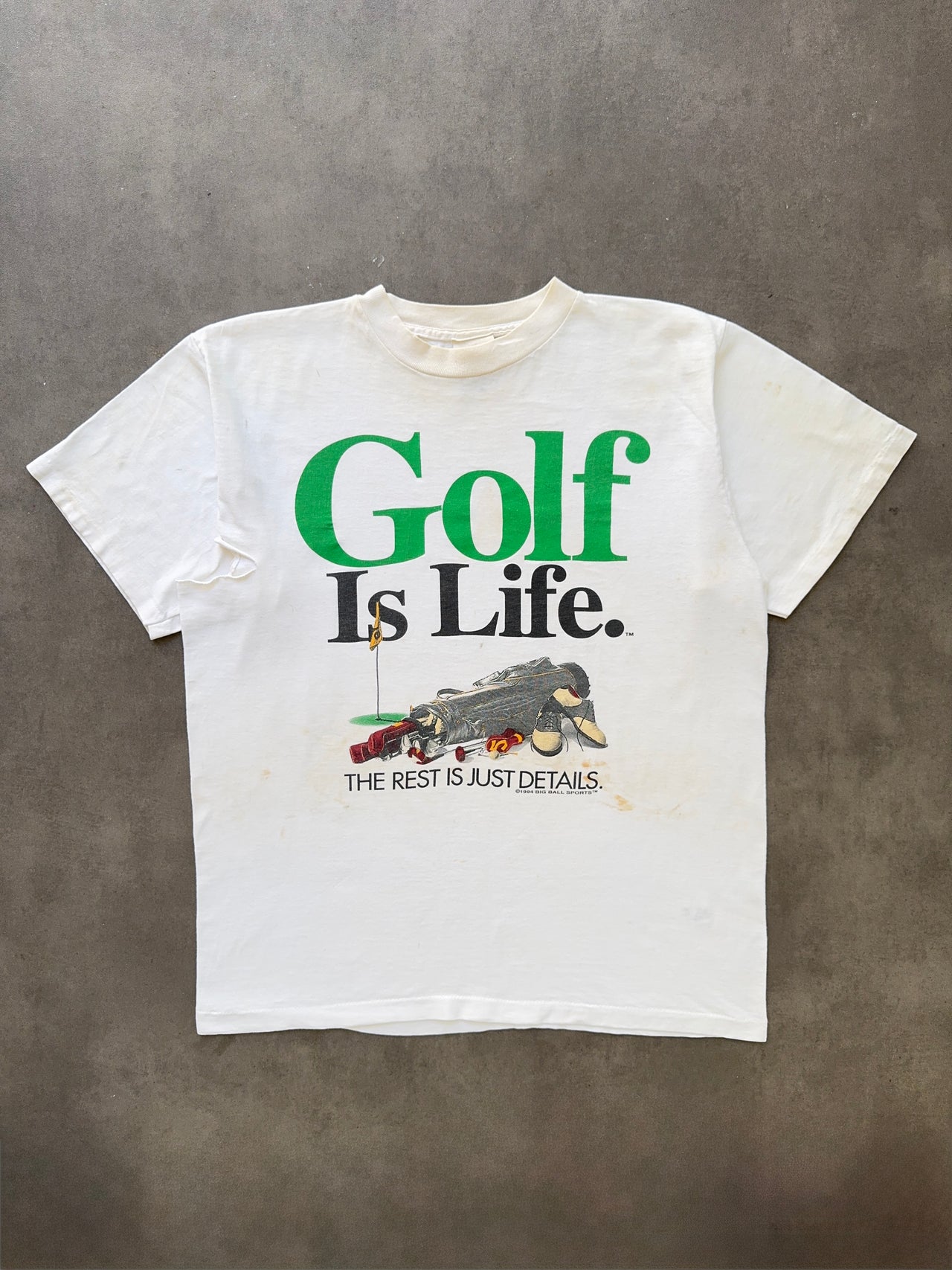 1990s distressed tee (L)