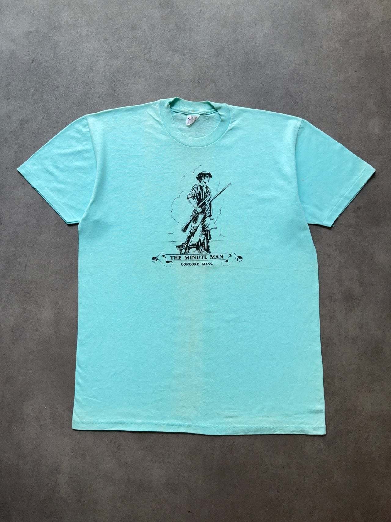 1990s The minute man tee (XL)