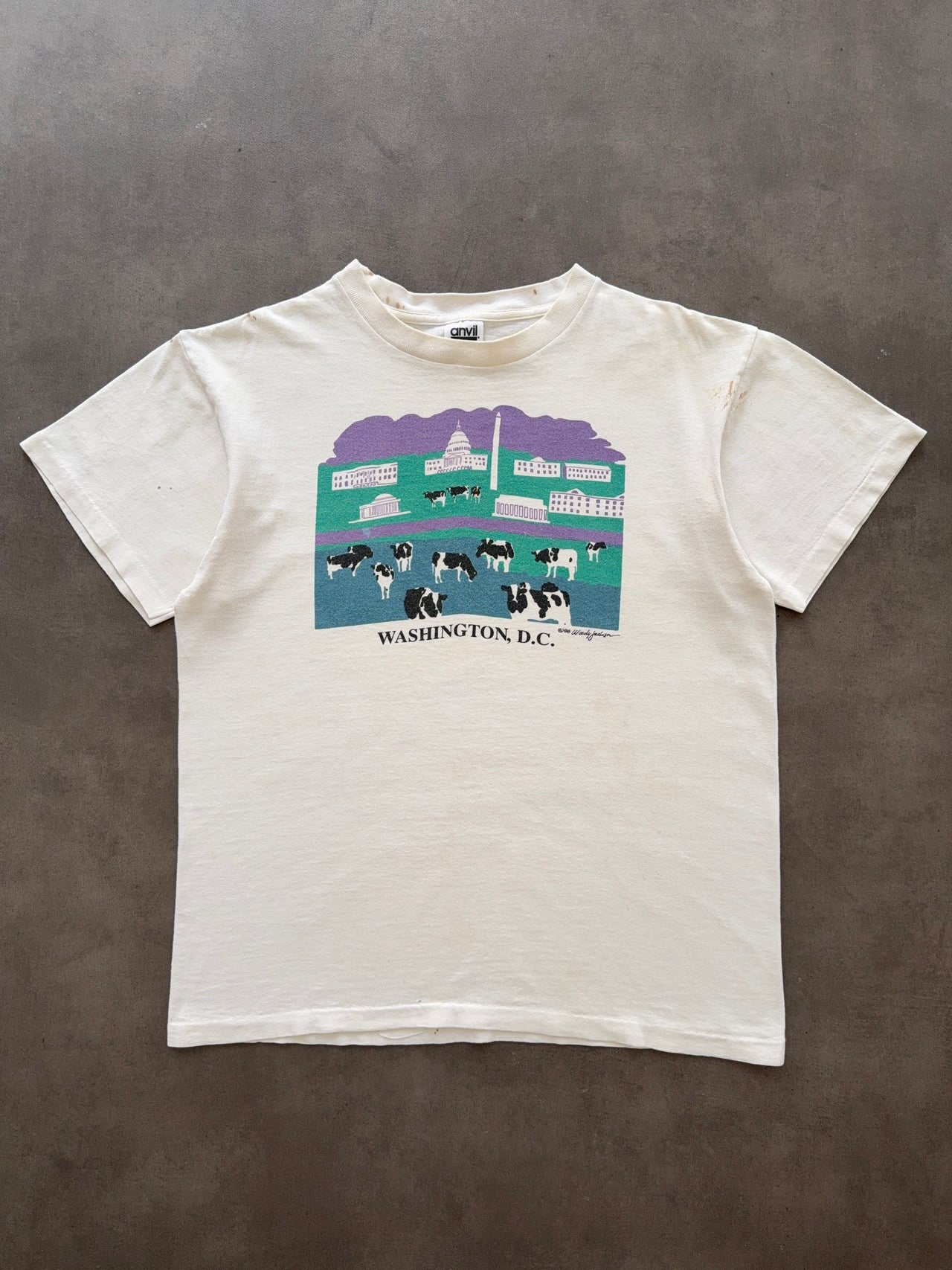 1990s Woody Jackson Cows tee (L)
