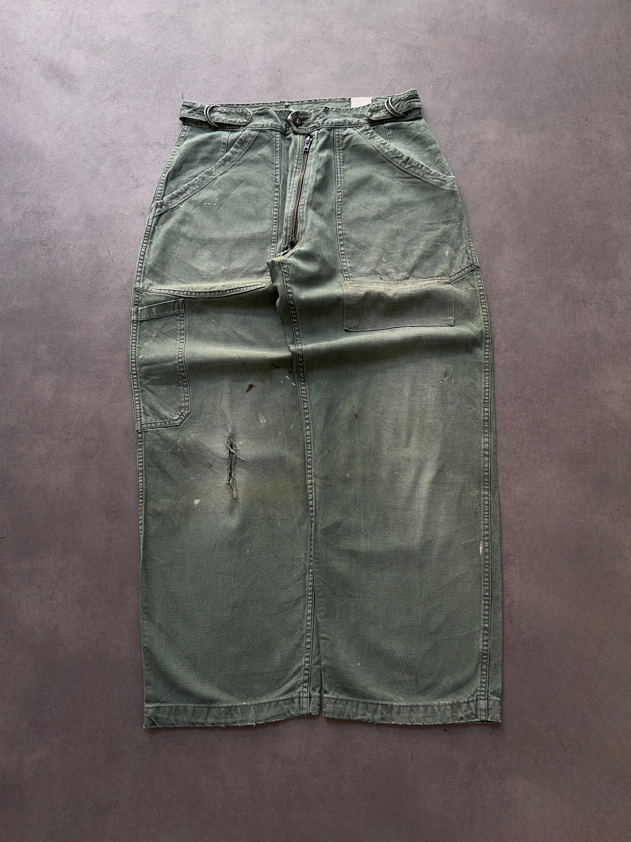 1990s Patched faded Work Pants (M)