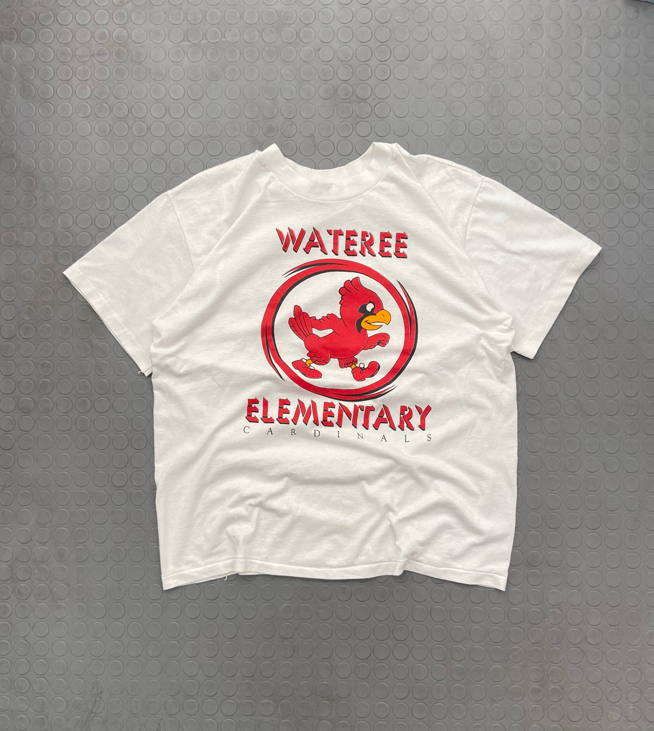 90s Wateree Cardinals single stitch tee (L)