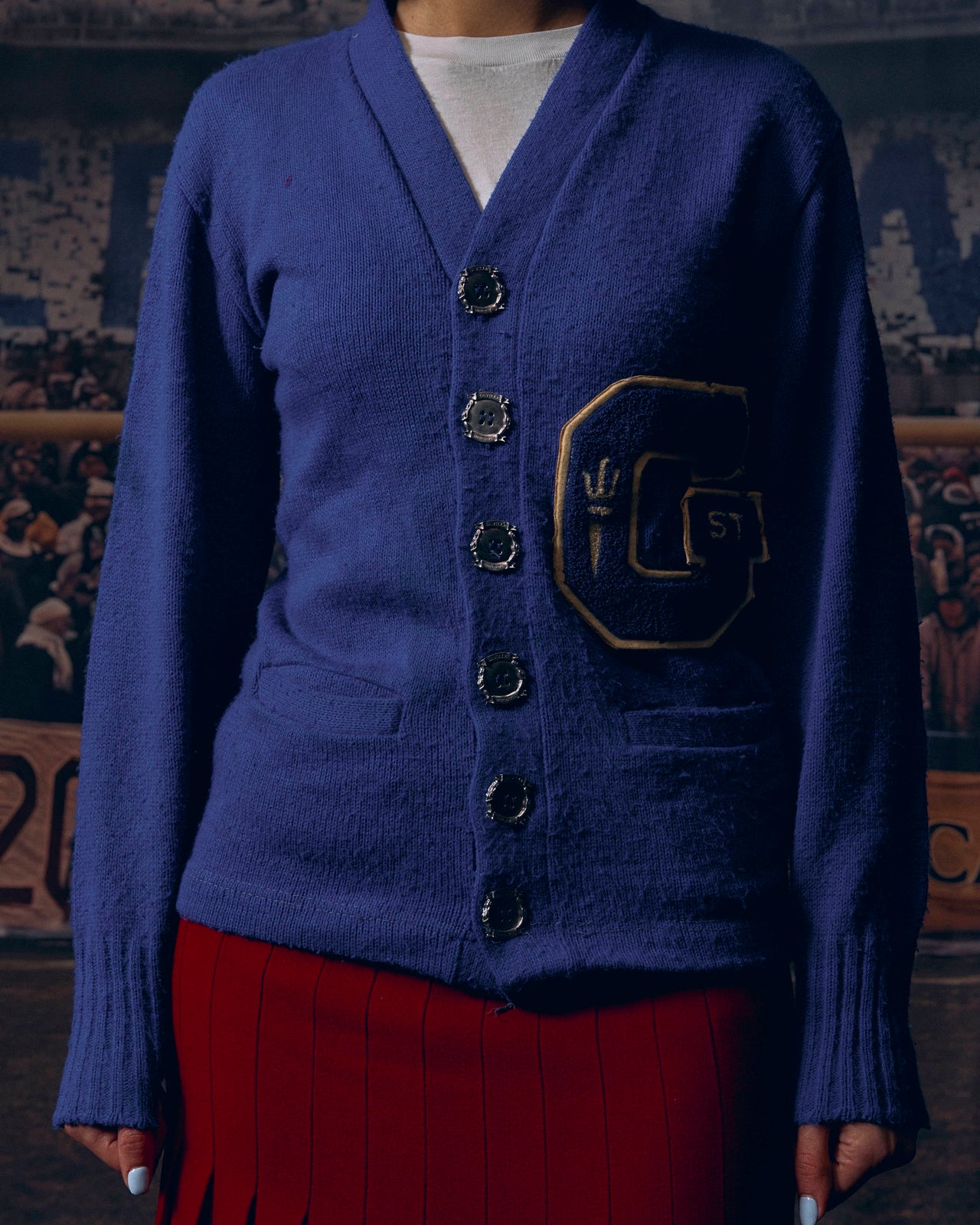 1960 “Vittoria” Relic cardigan (M)