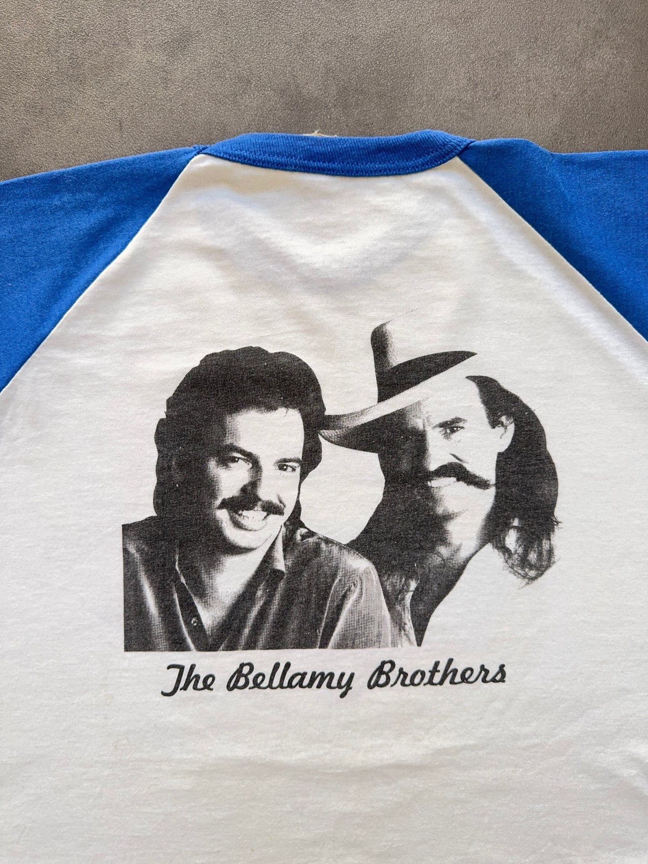 1980s The Bellamy Brothers raglan tee (L)
