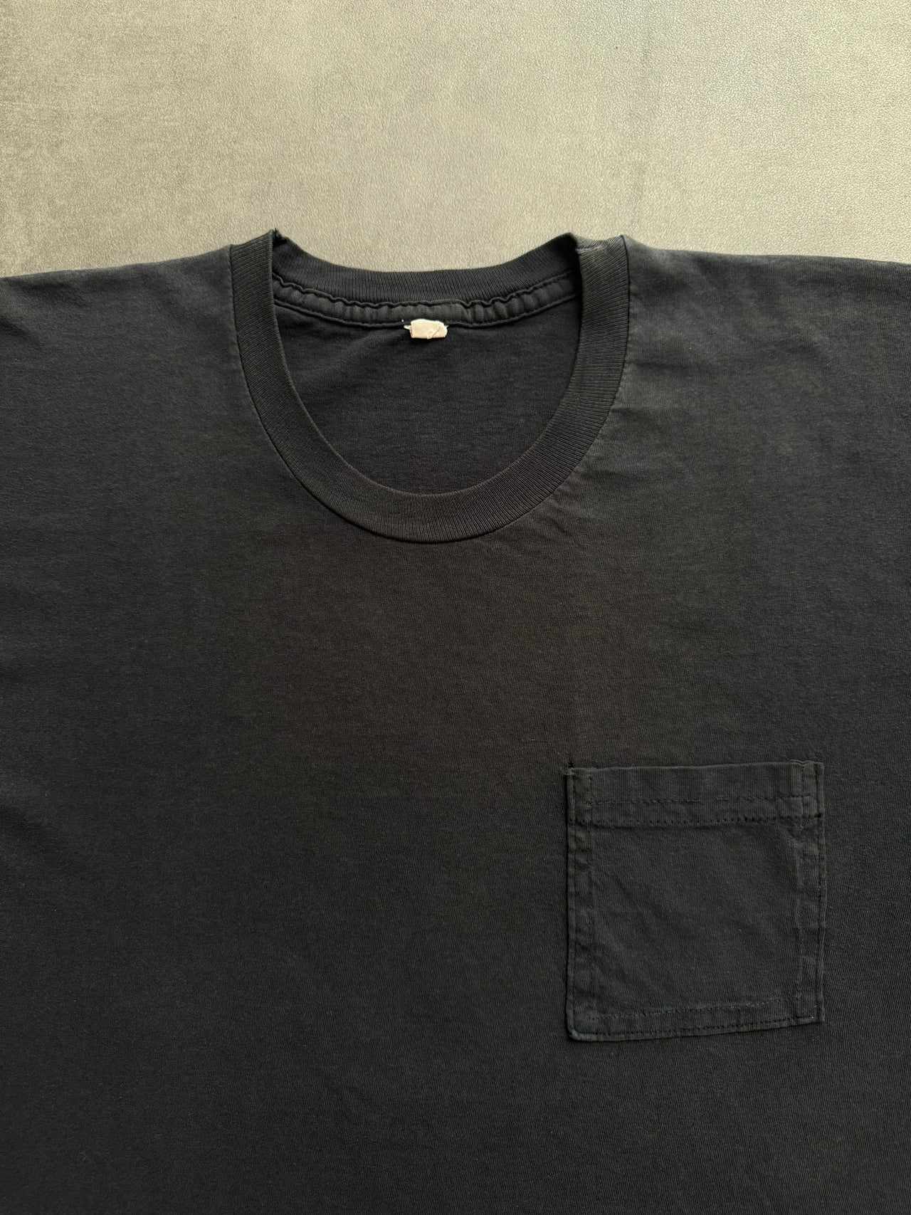 1990s Faded Blank pocket tee (XL)